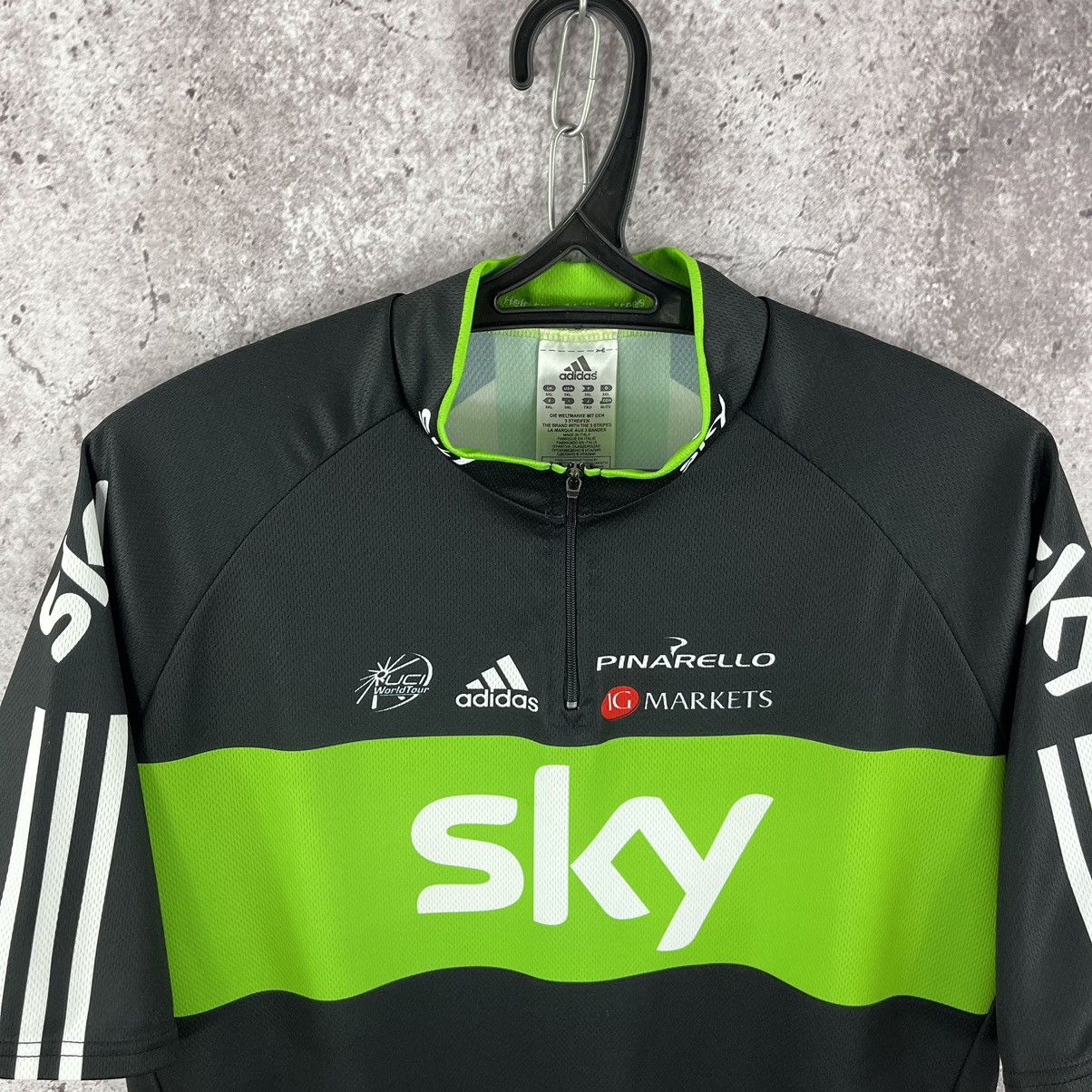 Adidas Adidas Sky 1/4 Zip Cycling Bike 2012 Jersey Size 3XL Size US XXL / EU 58 / 5 - 2 Thumbnail