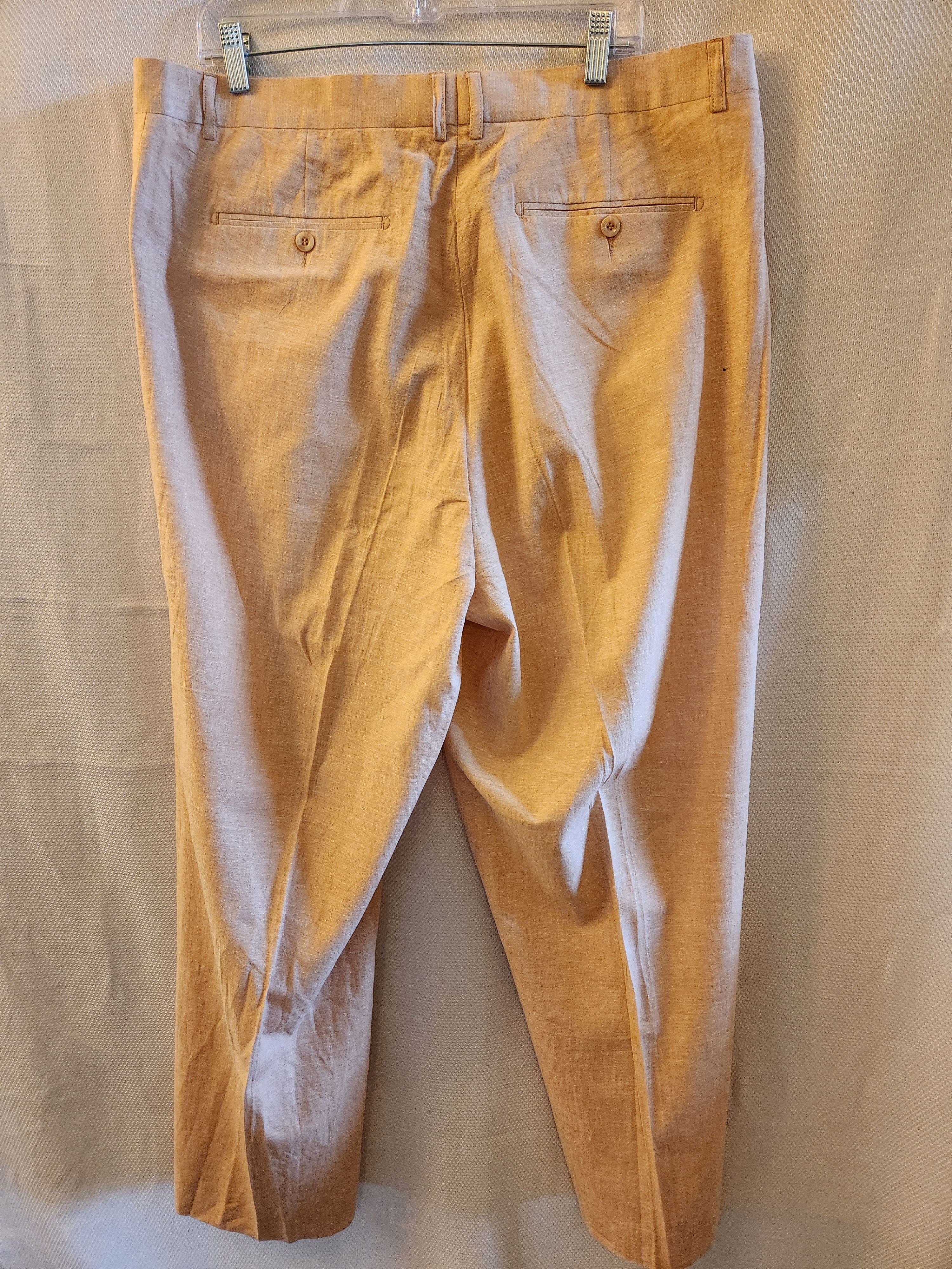 Other NWOT Vitali 100% Linen Wide Leg Pleated Pants Sz 42 Size US 42 / EU 58 - 2 Thumbnail