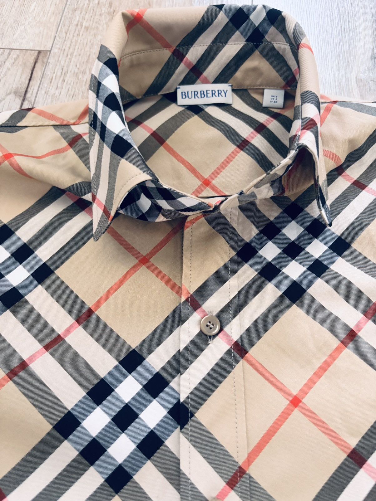 Burberry Burberry Vintege Checkered Cotton Shirt Size S / US 4 / IT 40 - 3 Thumbnail