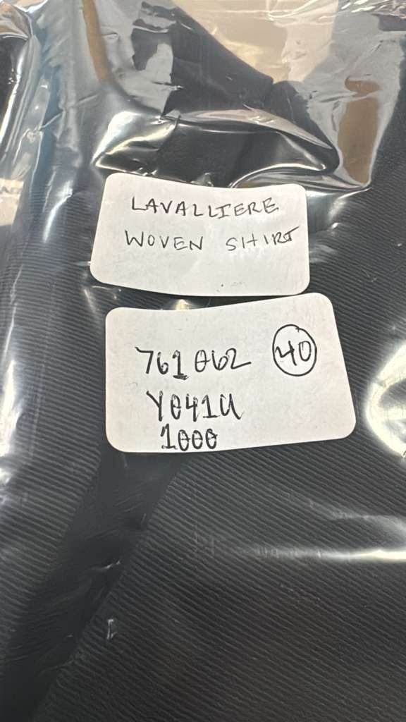 Saint Laurent Paris o1rshd1 Lavallière-Neck blouse Shirt in Black Size US M / EU 48-50 / 2 - 23 Thumbnail