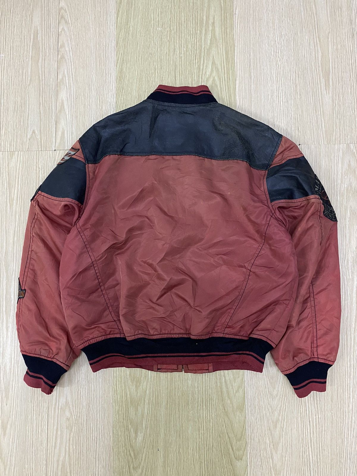 Harley Davidson × Vintage Vintage Harley Davidson Superbike Series Leather part jacket Size US L / EU 52-54 / 3 - 2 Thumbnail