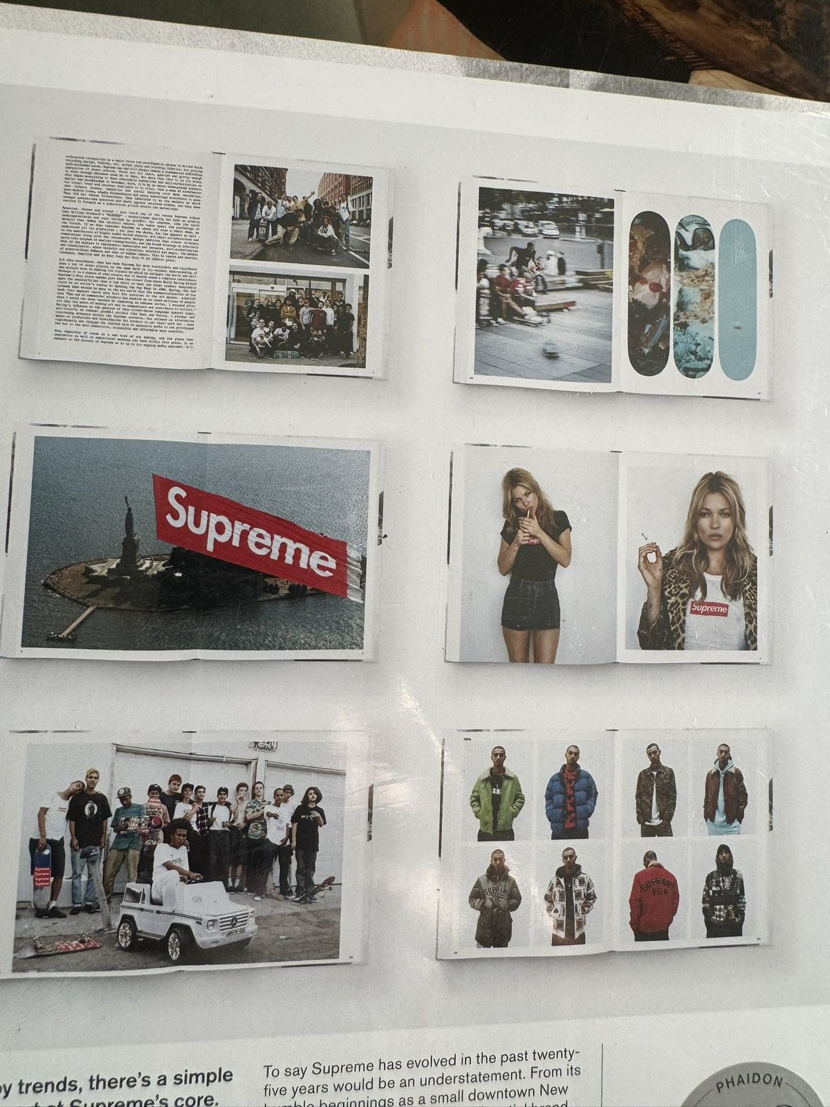 Supreme Supreme Phiadon Hardcover Archive Book Size ONE SIZE - 12 Thumbnail