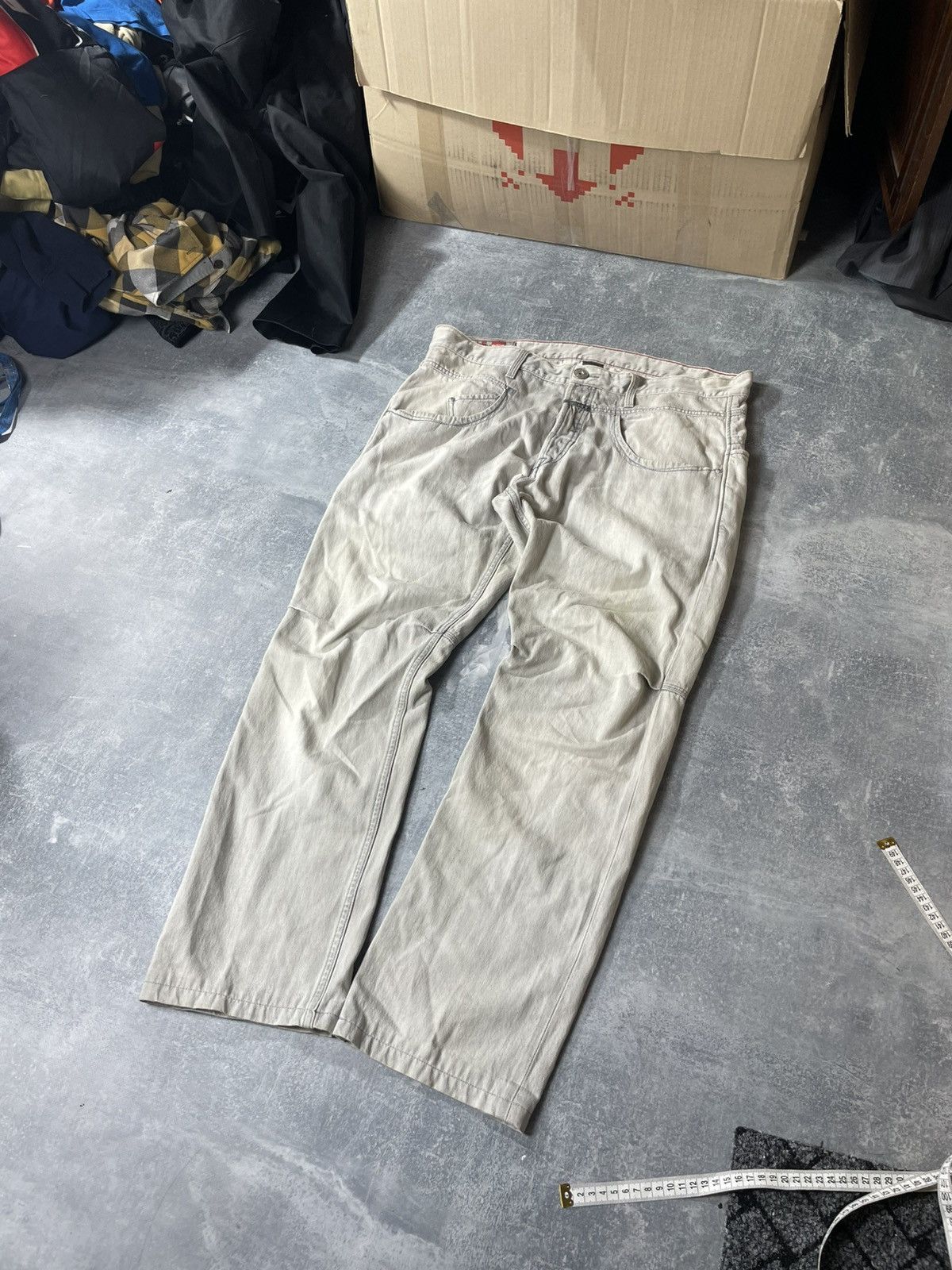 Marithe + Francois Girbaud Marithe Francois Girbaud vintage Y2K buttons pants jeans Size US 34 / EU 50 - 5 Thumbnail
