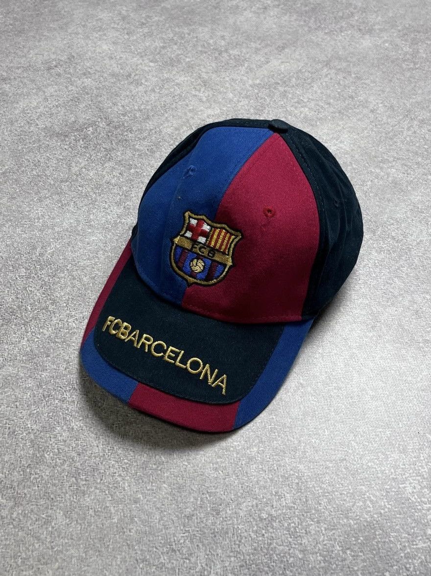 Vintage Vintage FC Barcelona Embroidery Promo Cap Os Size ONE SIZE - 1 Thumbnail
