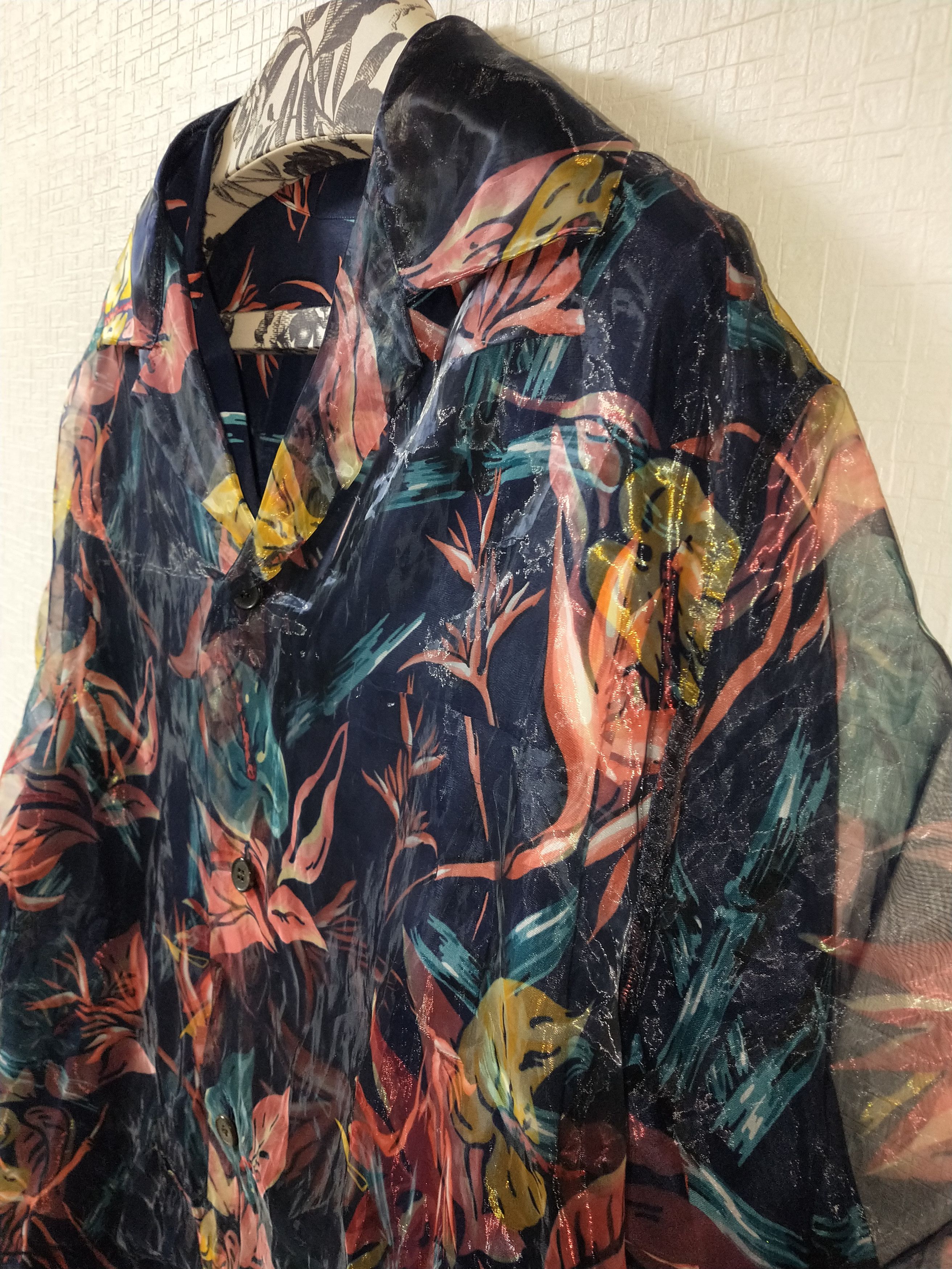 Louis Vuitton Double Layer Hawaiian Floral Shirt Size US M / EU 48-50 / 2 - 3 Thumbnail