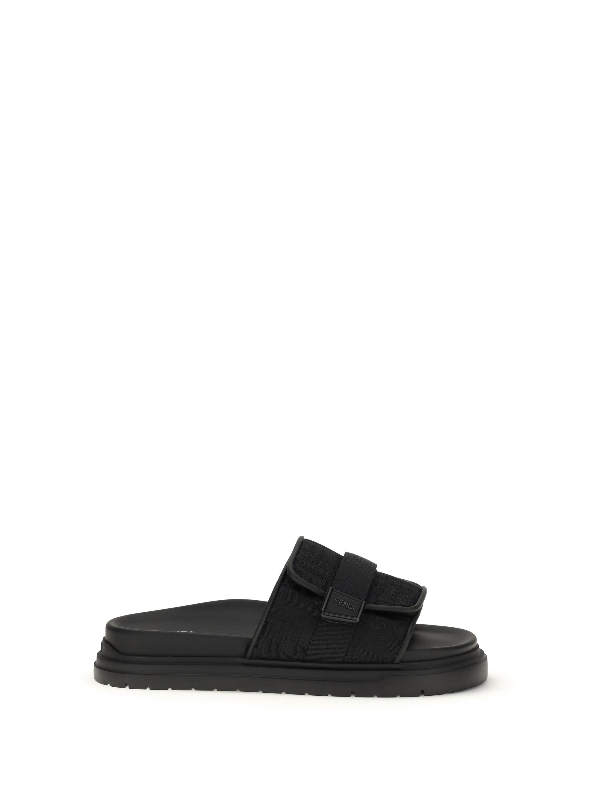Fendi Chunky Slide Sandals Size US 7 / EU 40 - 1 Thumbnail