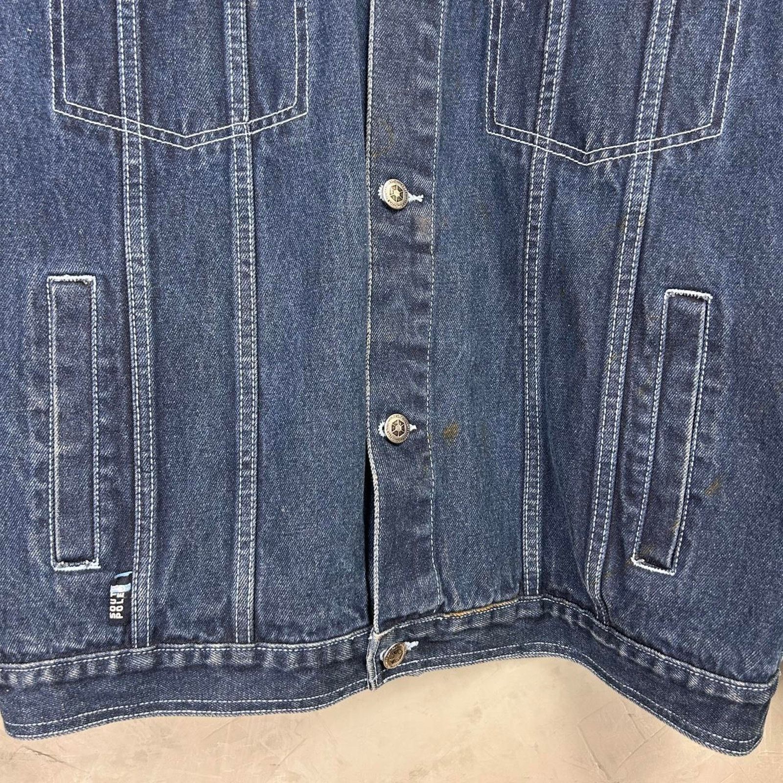 Southpole Southpole Denim Trucker Jacket Y2K Sz Large Size US L / EU 52-54 / 3 - 4 Thumbnail