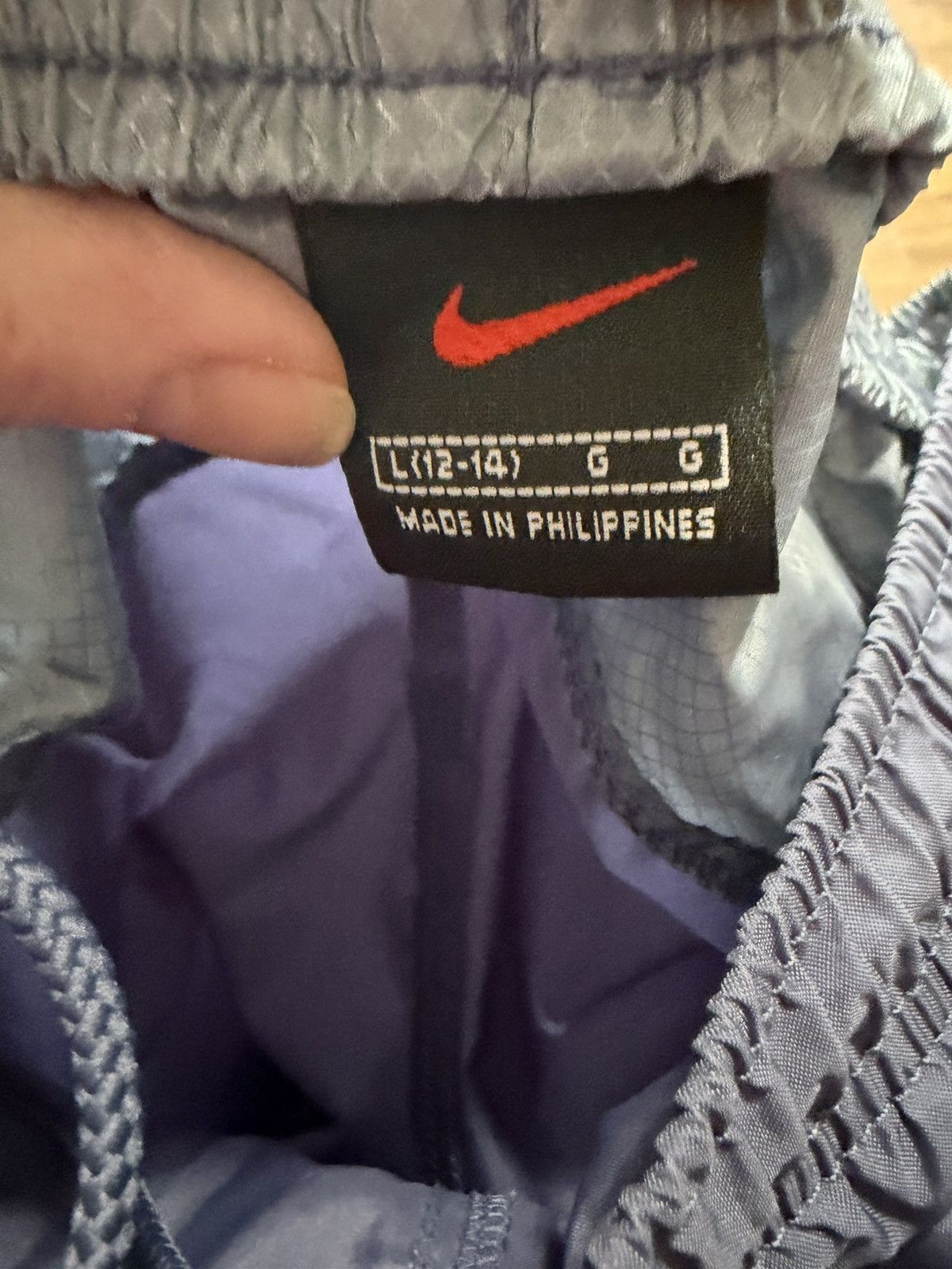 Nike VTG 90s Nike windbreaker track pants size w Size US 34 / EU 50 - 7 Thumbnail