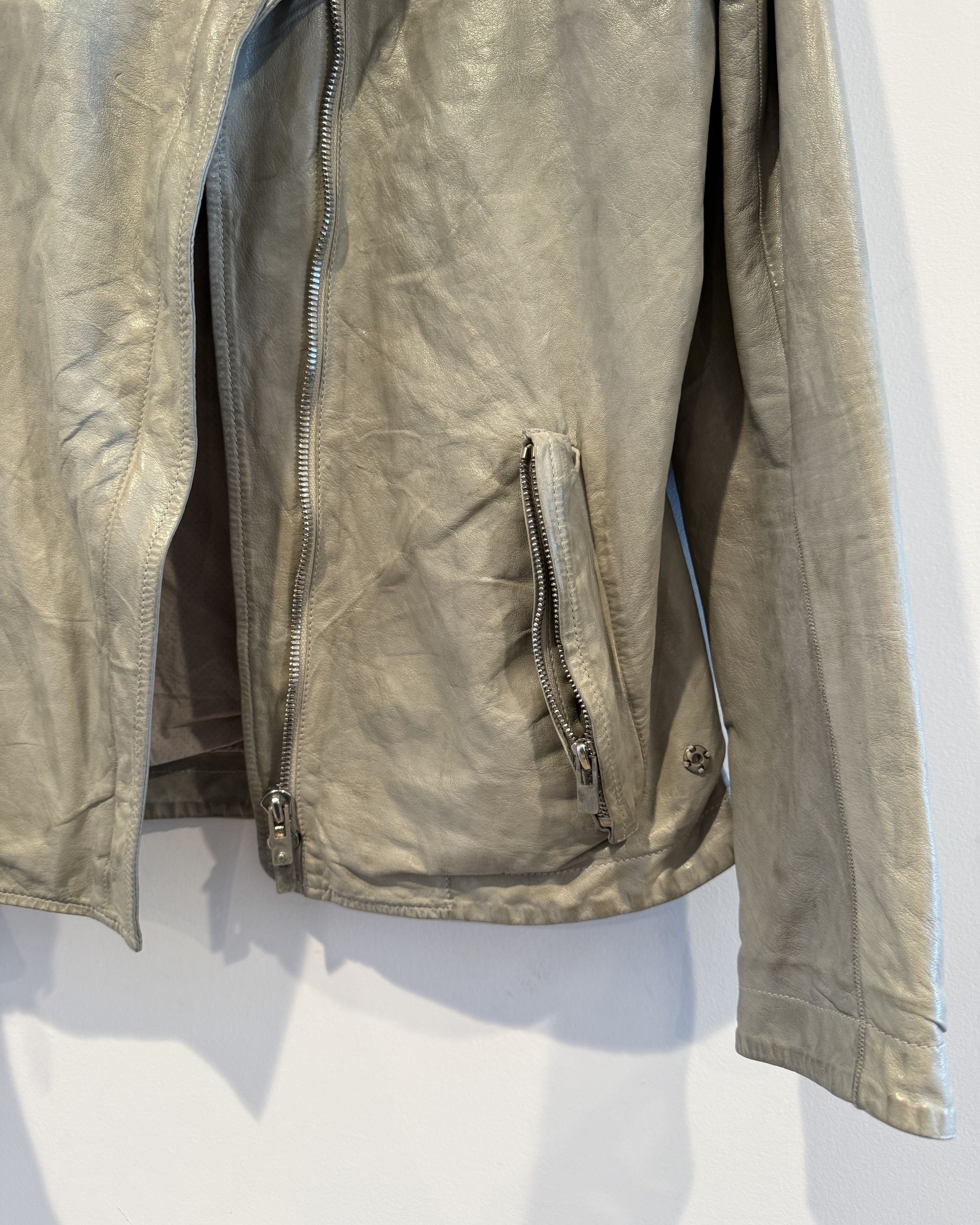 Carol Christian Poell Carol Christian Poell Titanium leather Jacket Size US XXS / EU 40 - 3 Thumbnail