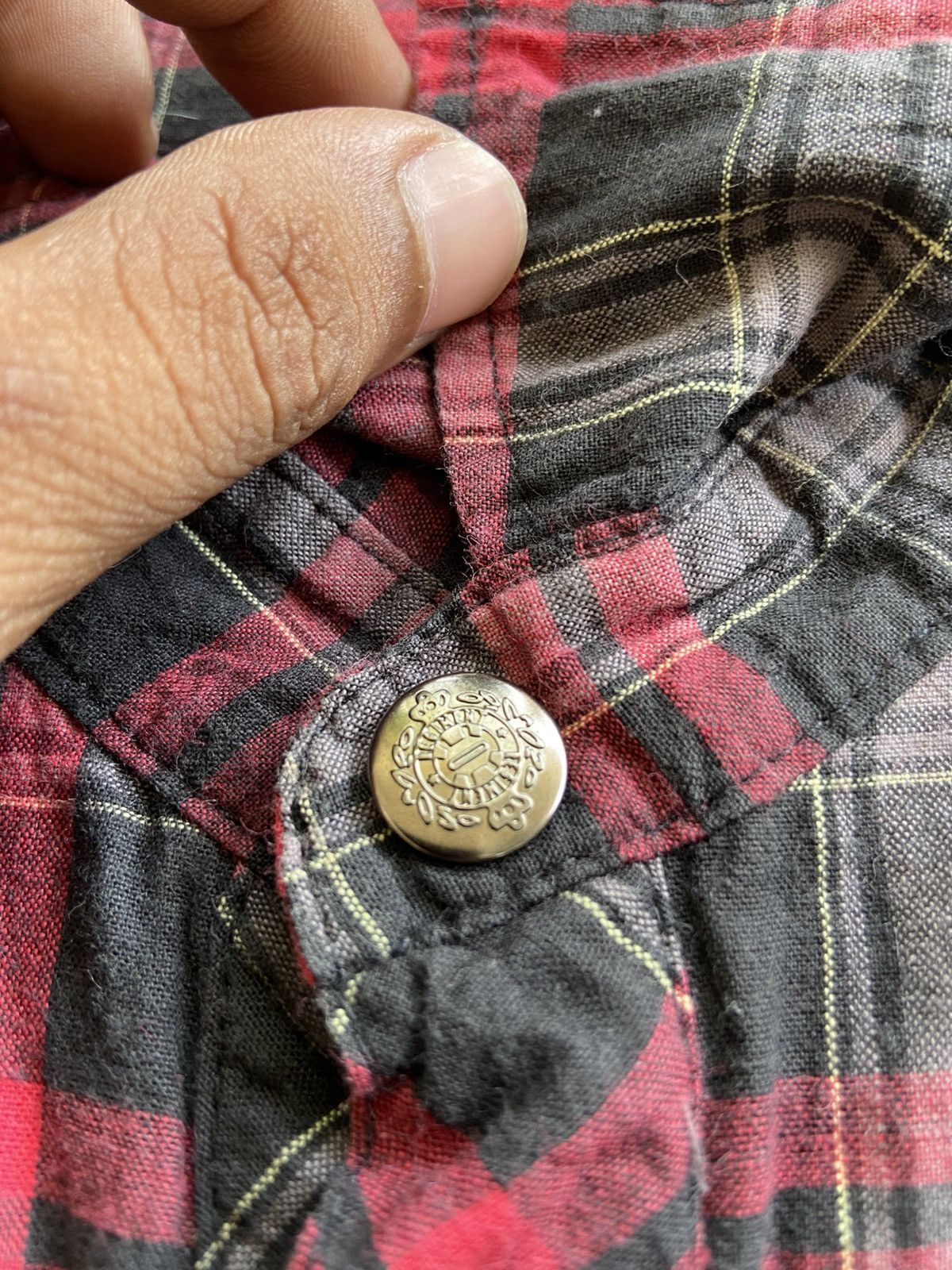 If Six Was Nine 2000s In The Attic - Vkei Style Snap Button Shirt Size US M / EU 48-50 / 2 - 5 Thumbnail