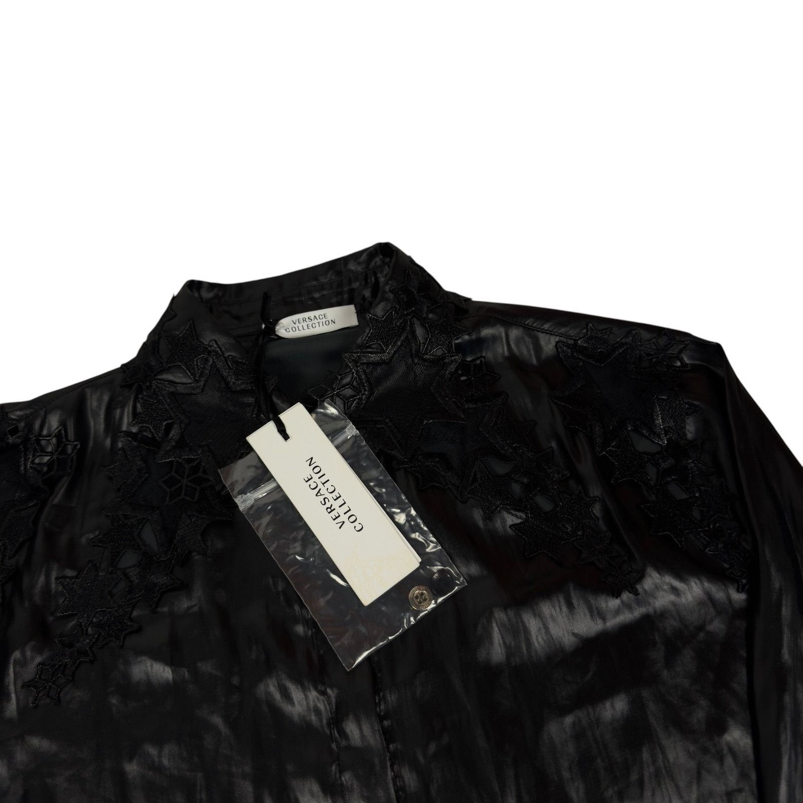 Versace Versace Black Stars Shirt 40 Size S / US 4 / IT 40 - 5 Thumbnail