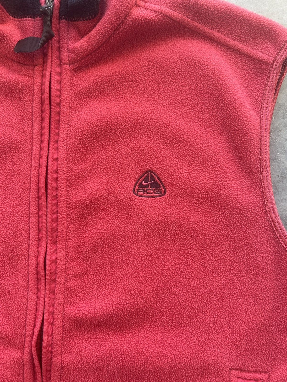 Nike ACG × Vintage Vintage Y2K Nike ACG Fleece Vest Therma Fit Size US M / EU 48-50 / 2 - 2 Thumbnail