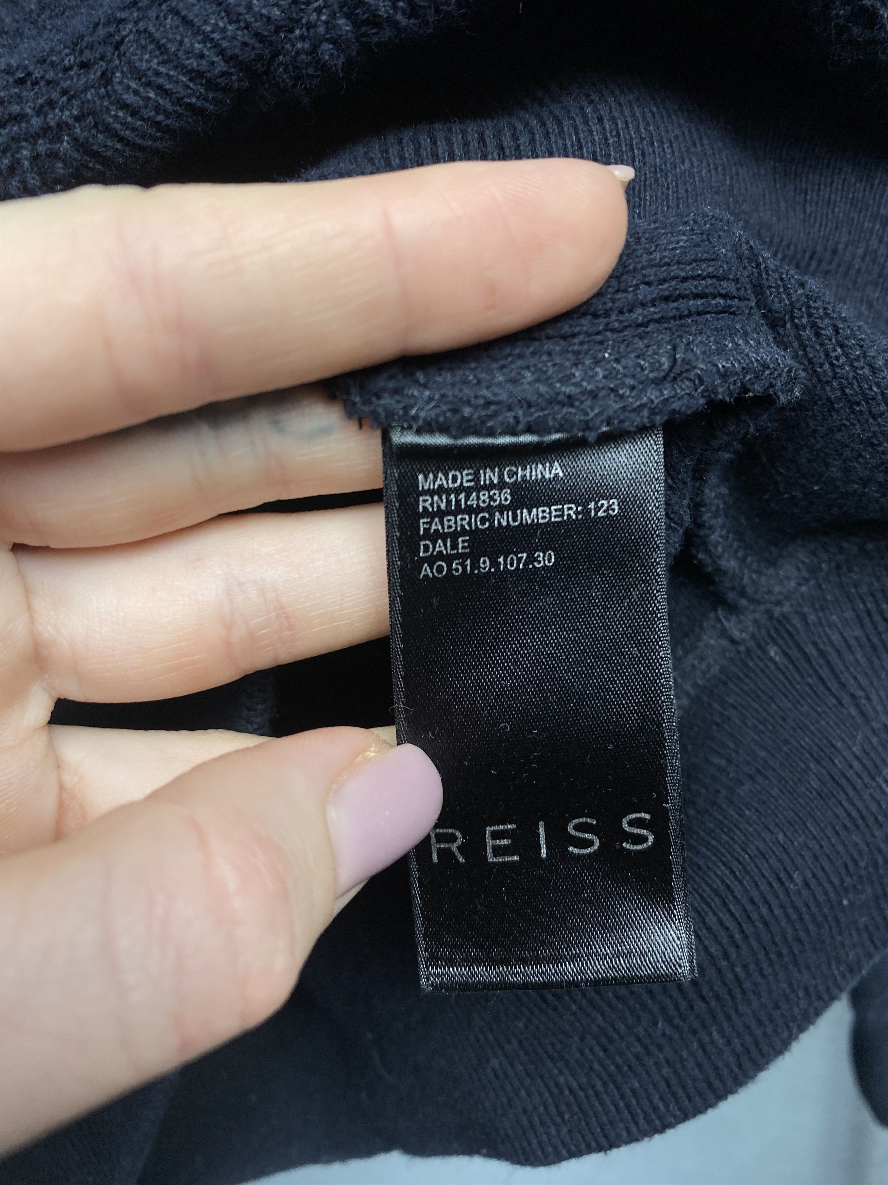 Reiss Reiss Mens Crew Neck Knit Sweater Size US XS / EU 42 / 0 - 4 Thumbnail