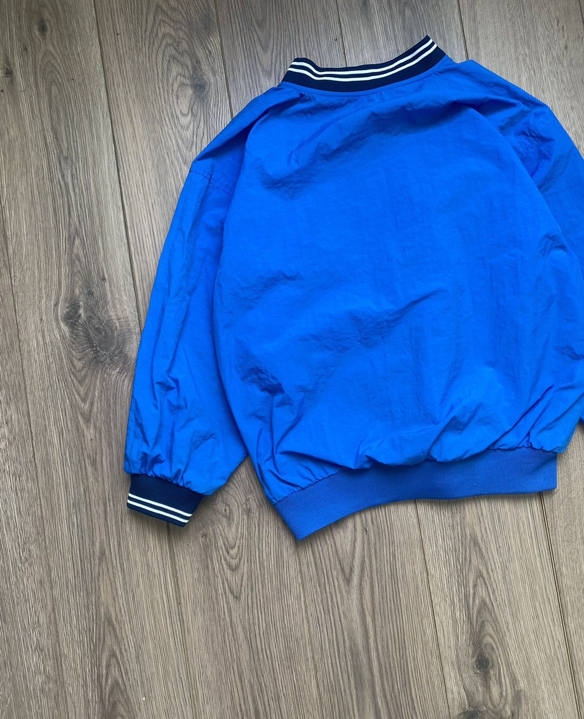 Nike × Vintage Vintage Nike Nylon Sweatshirt Swoosh Logo Size US S / EU 44-46 / 1 - 11 Thumbnail