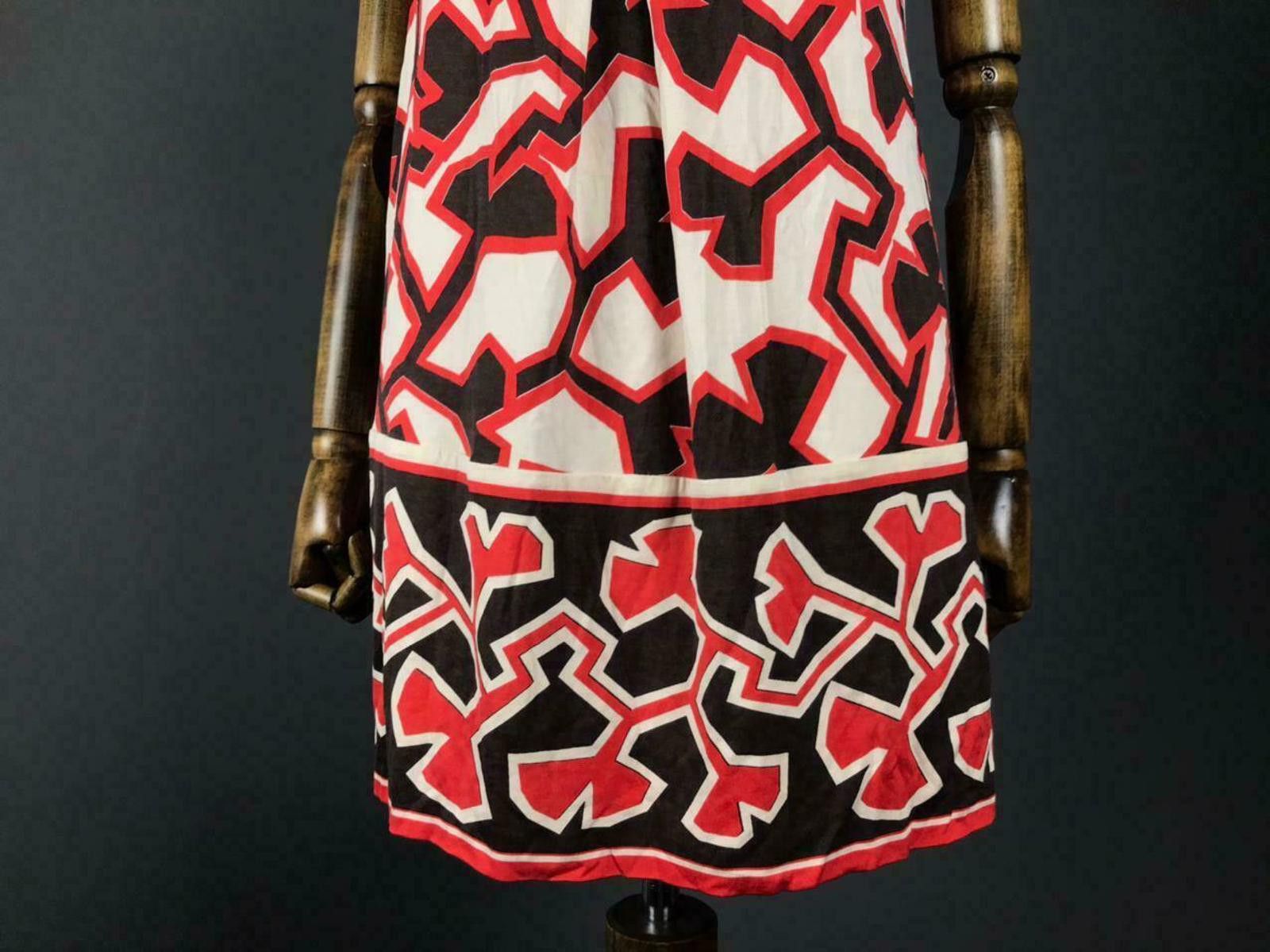 Diane von Furstenberg Ladies Diane Von Furstenberg Short Sleeve Silk Dress Size 2 Size XS / US 0-2 / IT 36-38 - 3 Thumbnail