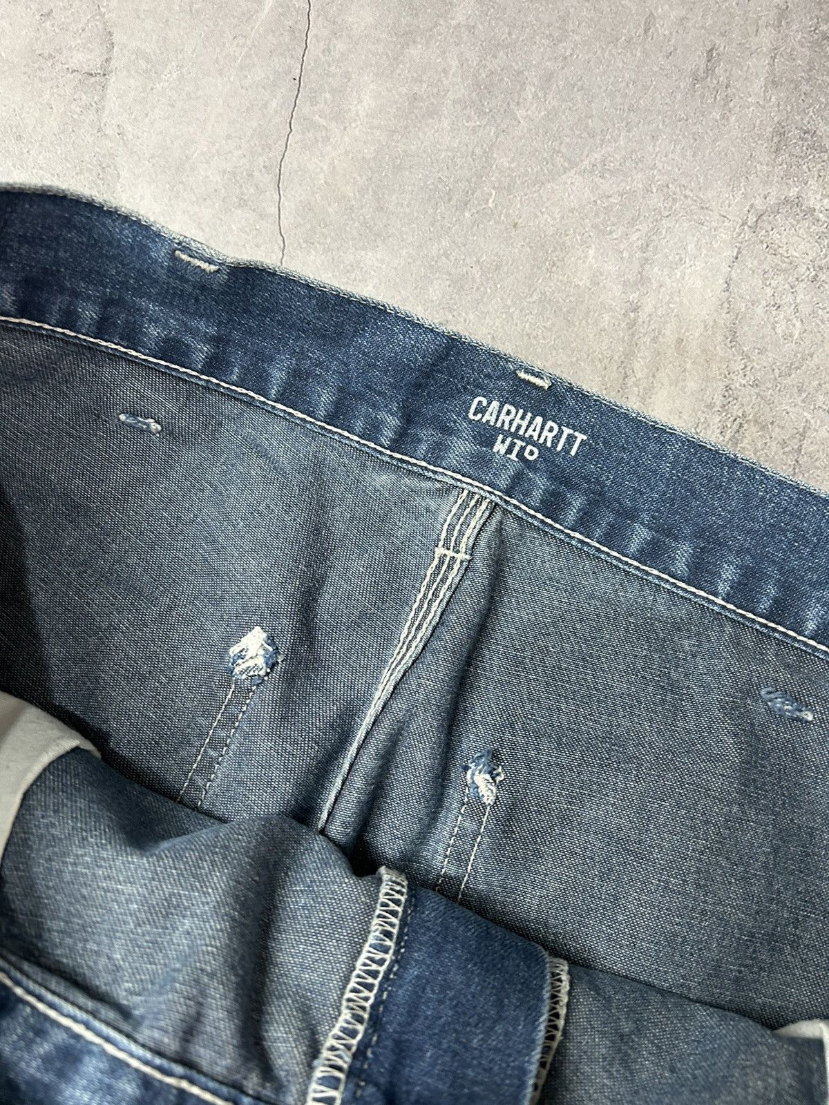 Carhartt × Carhartt Wip × Vintage Y2K Carhartt Style Baggy Carpenter Skater Utility Pants Size US 34 / EU 50 - 12 Thumbnail