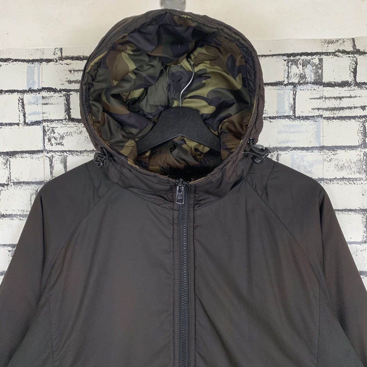 Designer × New Era × Vintage New Era Reversible Camouflage Jacket Size US XL / EU 56 / 4 - 11 Thumbnail