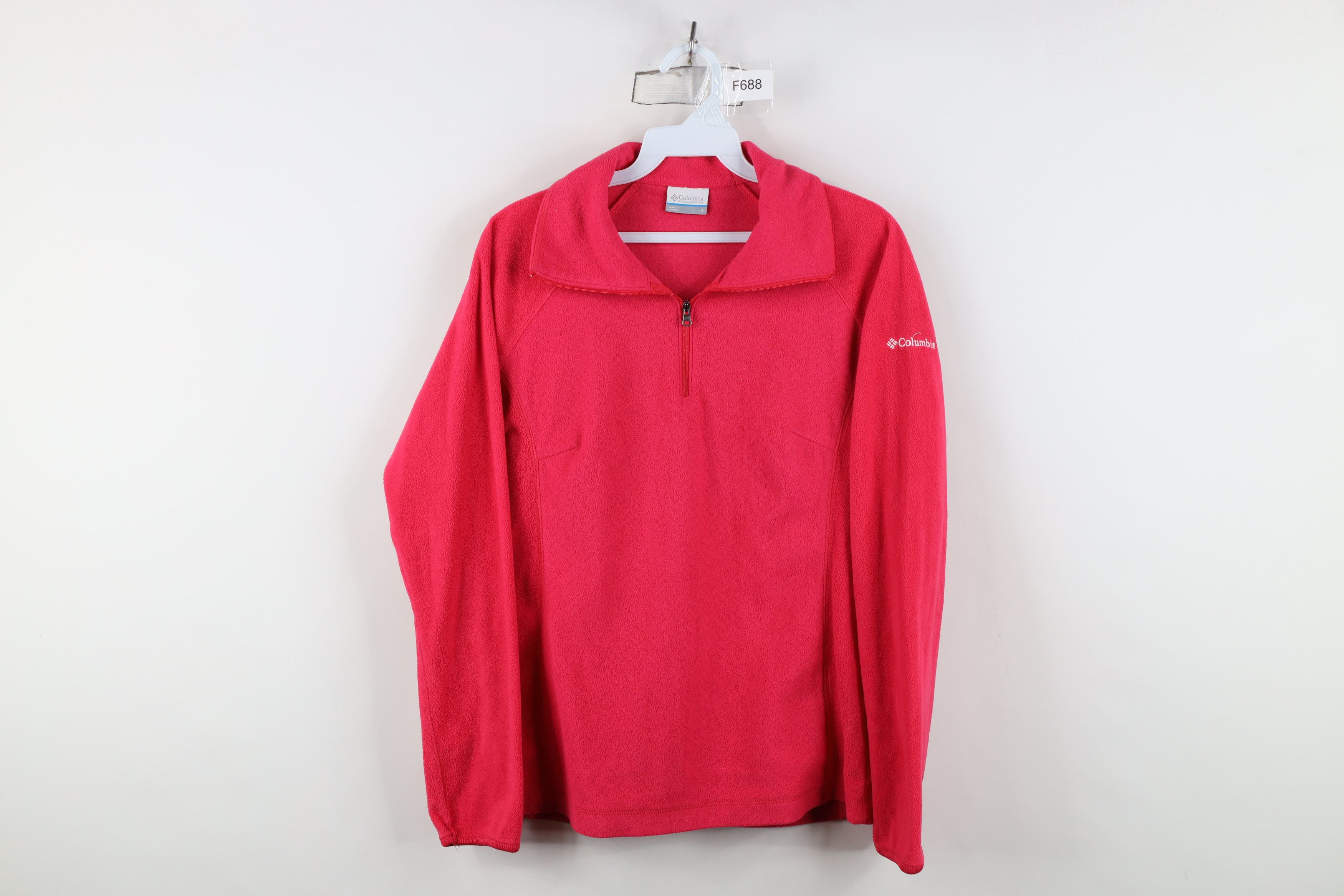 Columbia Columbia Trekking Half Zip Fleece Pullover Sweater Pink Size S / US 4 / IT 40 - 1 Thumbnail
