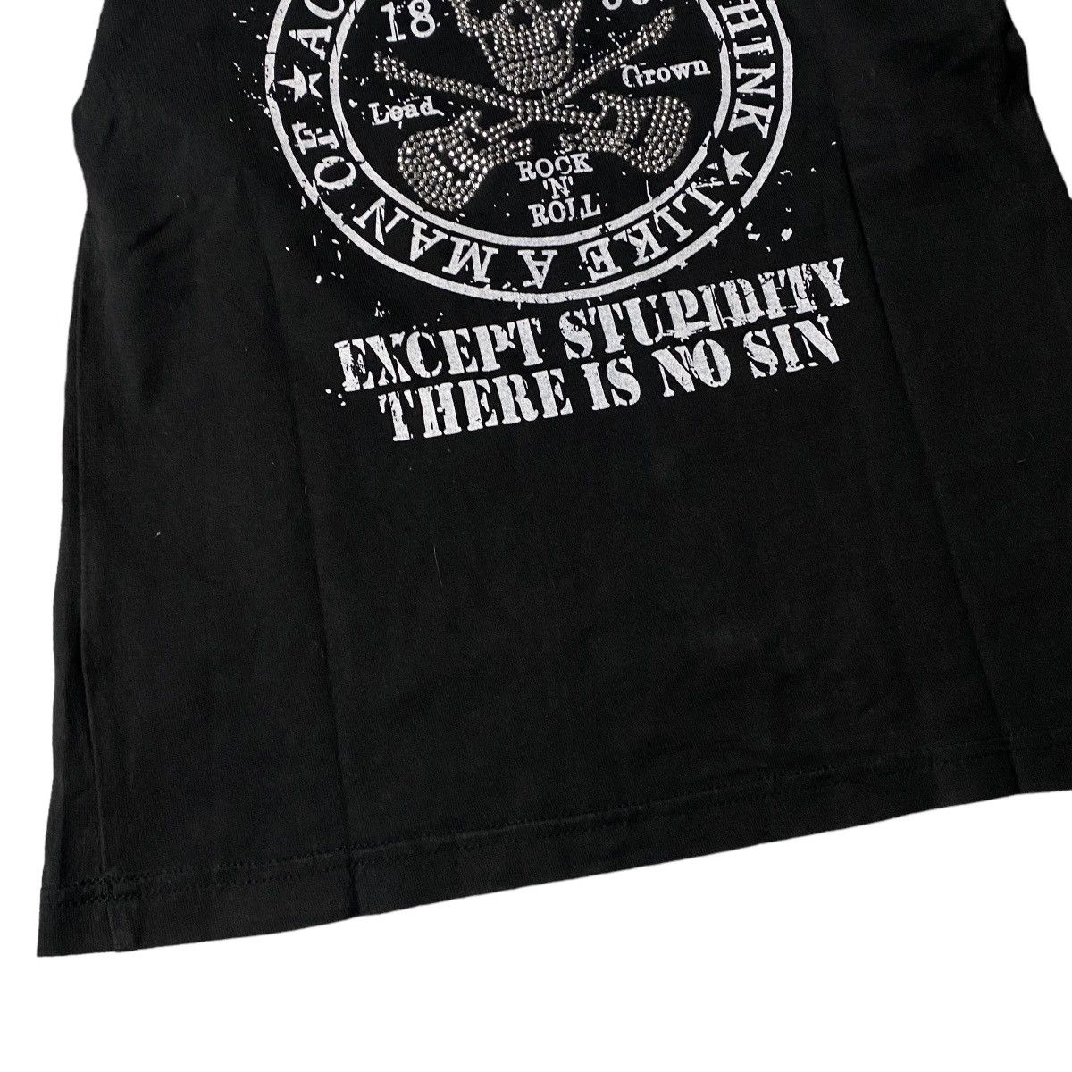 Hysteric Glamour 2000's Space Opera Studded Double Layer Longsleeve Size US XS / EU 42 / 0 - 6 Thumbnail