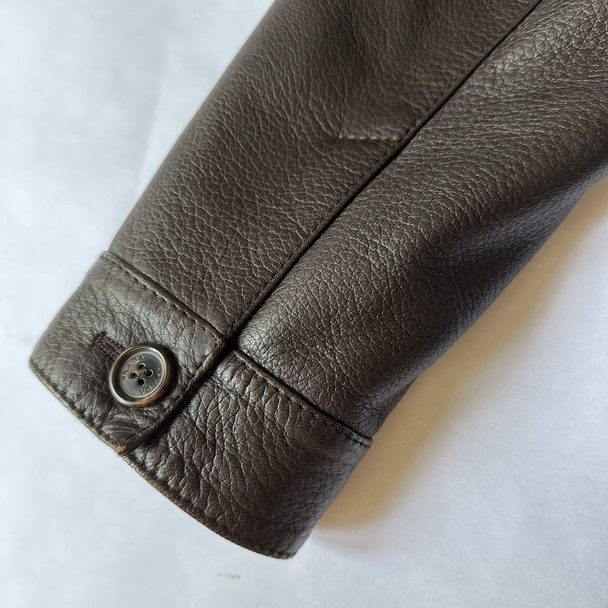 Prada Vintage Archive 2000s Prada Deer Leather Jacket Size US M / EU 48-50 / 2 - 12 Thumbnail