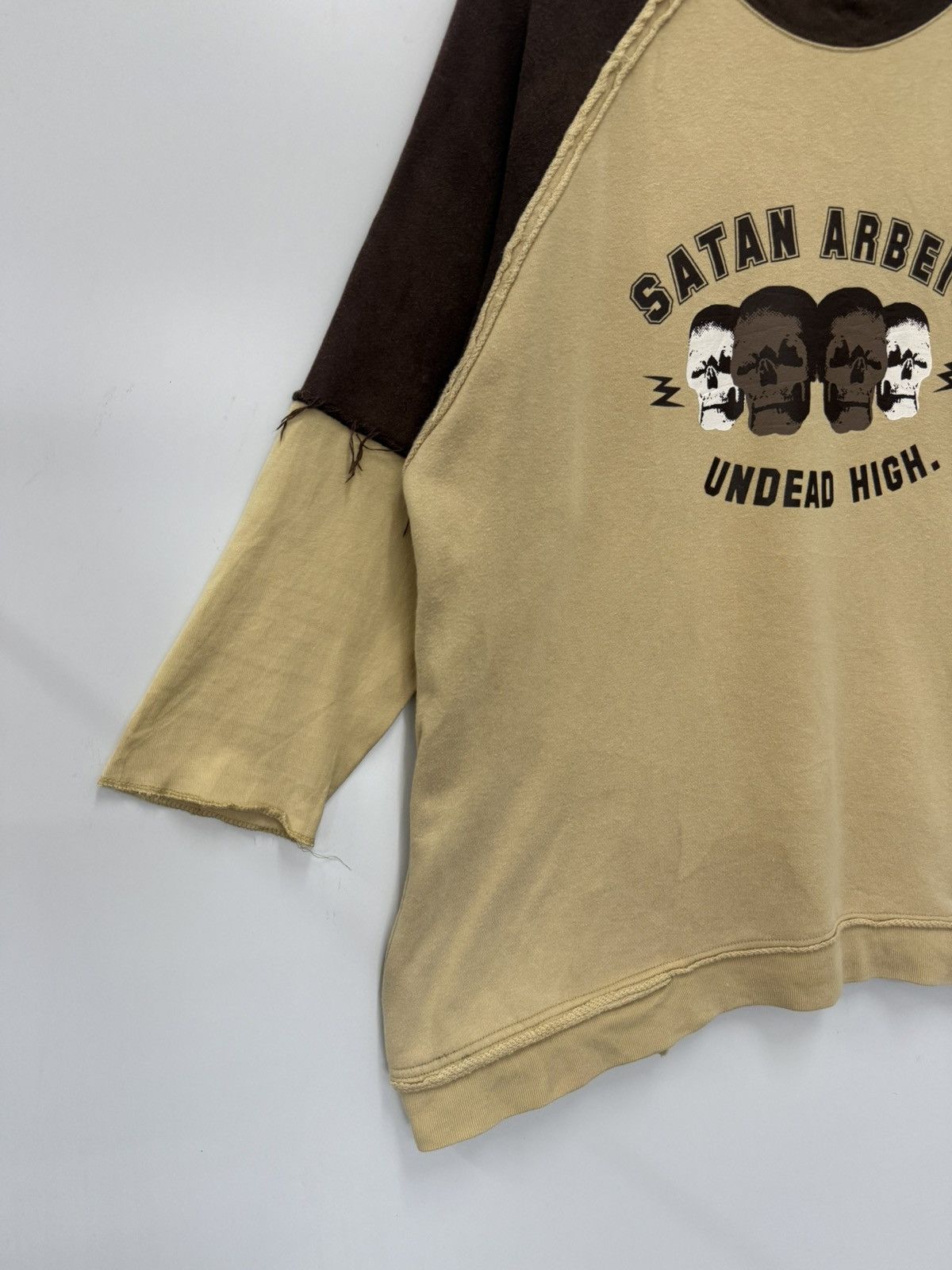 KMRii 💀 PUNK 💀 Skull Satan Arbeit 3 Quatro Sweatshirt - XL Size US L / EU 52-54 / 3 - 3 Thumbnail