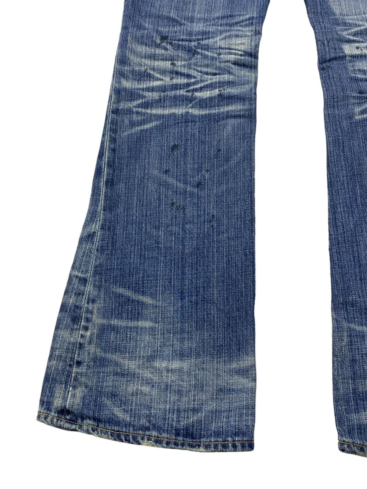 CIVARIZE × If Six Was Nine × Tornado Mart Tornado Mart Junya Watanabe Style Mud Claw Mark Flared Jeans Size US 30 / EU 46 - 14 Thumbnail