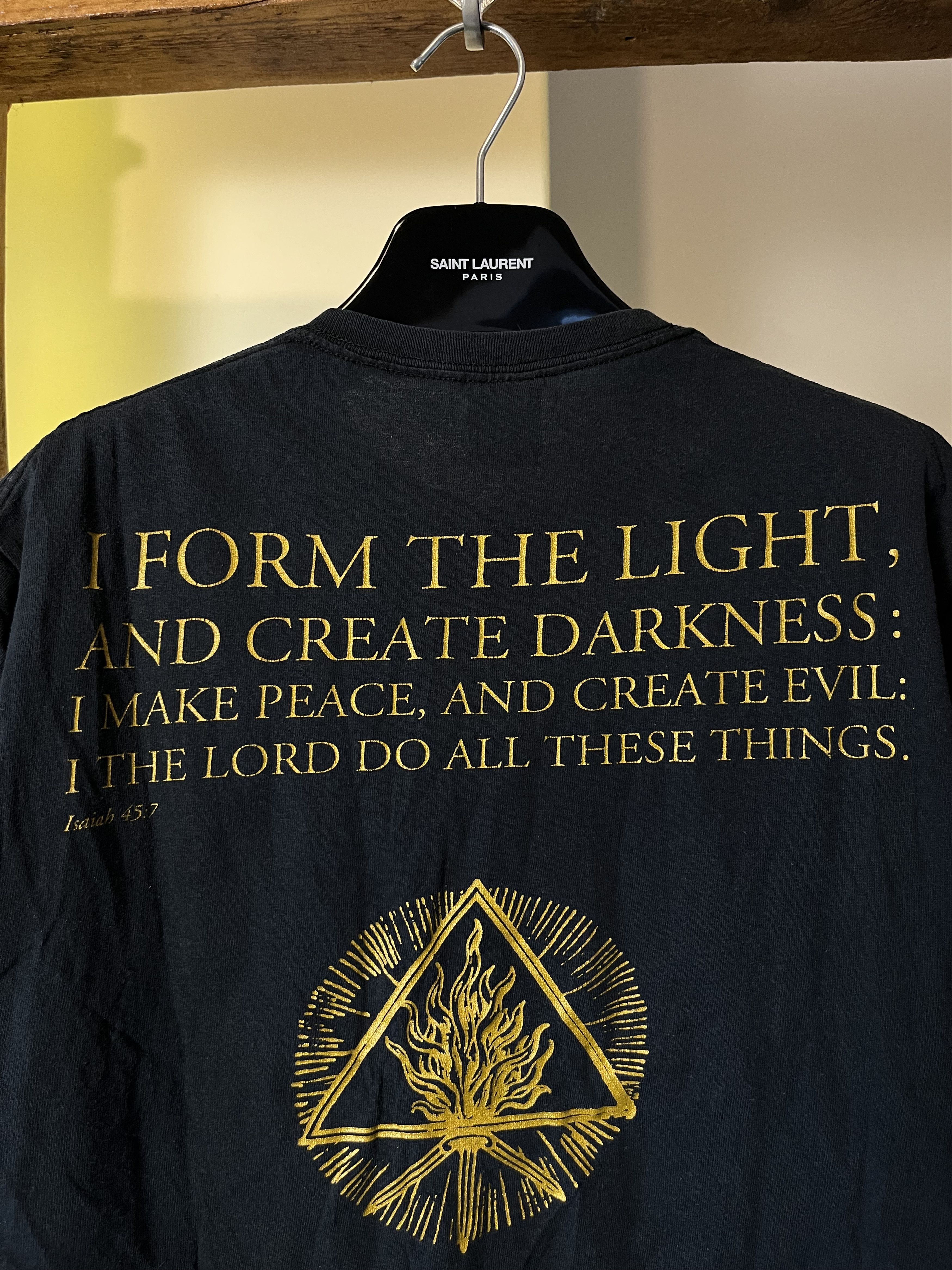 Band Tees Behemoth Isaiah Quote Black Metal Band Tee Rare Size US M / EU 48-50 / 2 - 5 Thumbnail