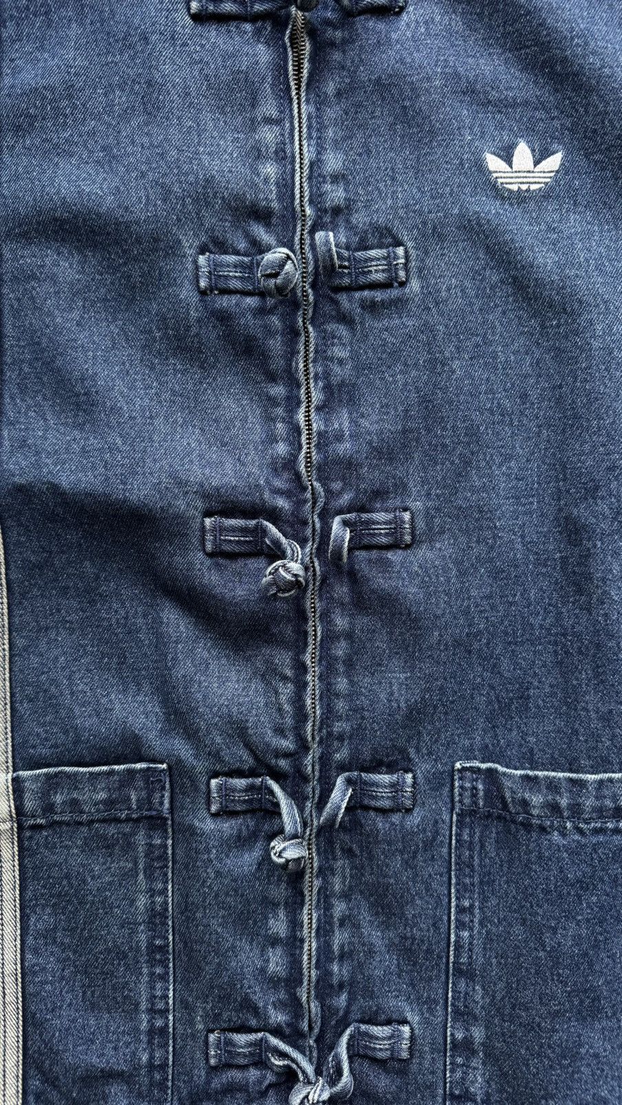 Adidas Adidas Denim Jacket Size US S / EU 44-46 / 1 - 3 Thumbnail