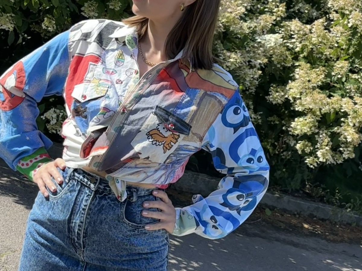 Other Handmade Unique Vintage Shirt L Size L / US 10 / IT 46 - 1 Thumbnail