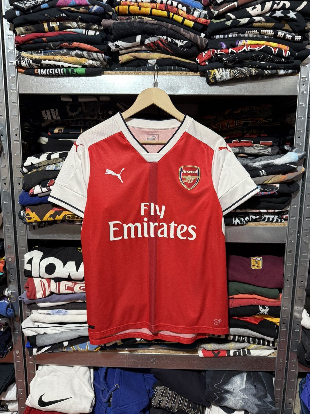 Puma Puma Arsenal 2016 2017 Home Football Soccer Jersey Size US L / EU 52-54 / 3 - 1 Thumbnail