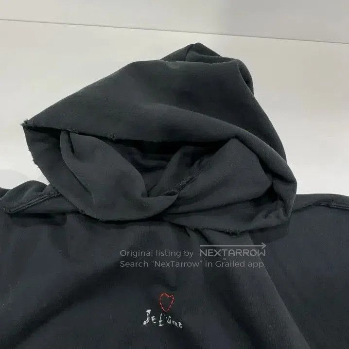 Balenciaga Balenciaga Black Logo Embroidered Long Sleeve Hoodie. Size US XS / EU 42 / 0 - 7 Thumbnail