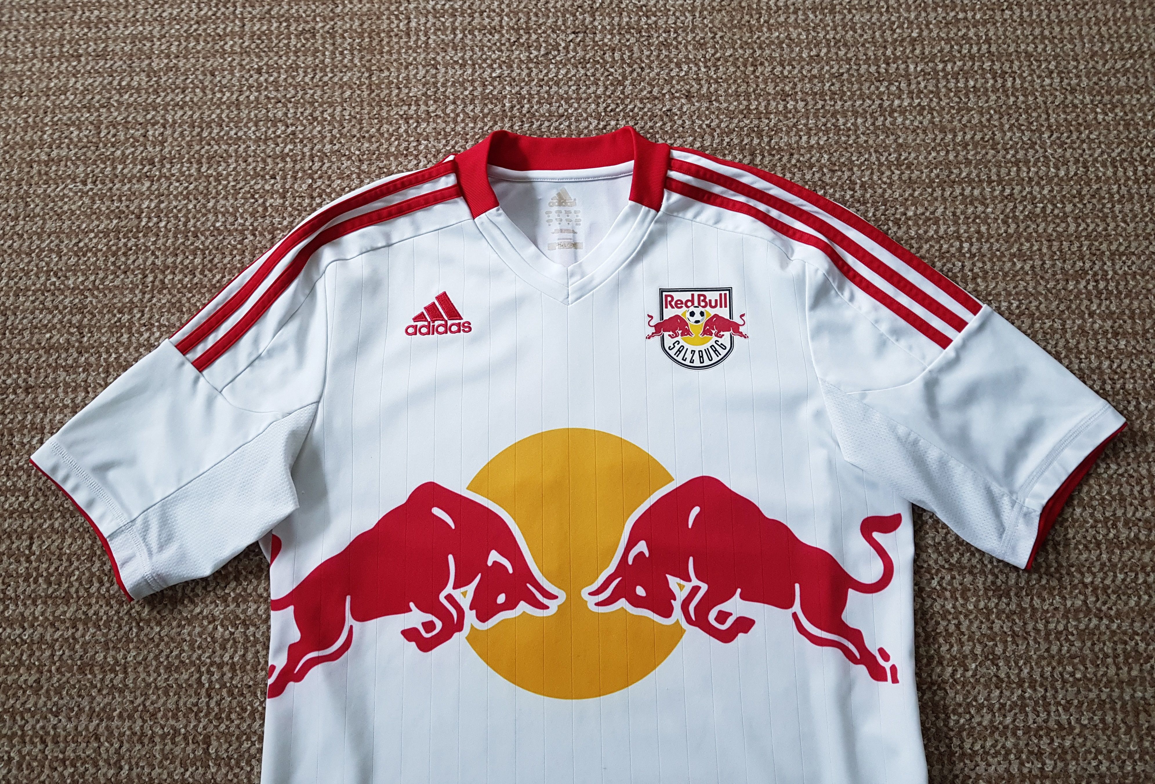 Adidas Adidas Red Bull Salzburg 2012 Home Football Soccer Jersey Size US M / EU 48-50 / 2 - 7 Thumbnail