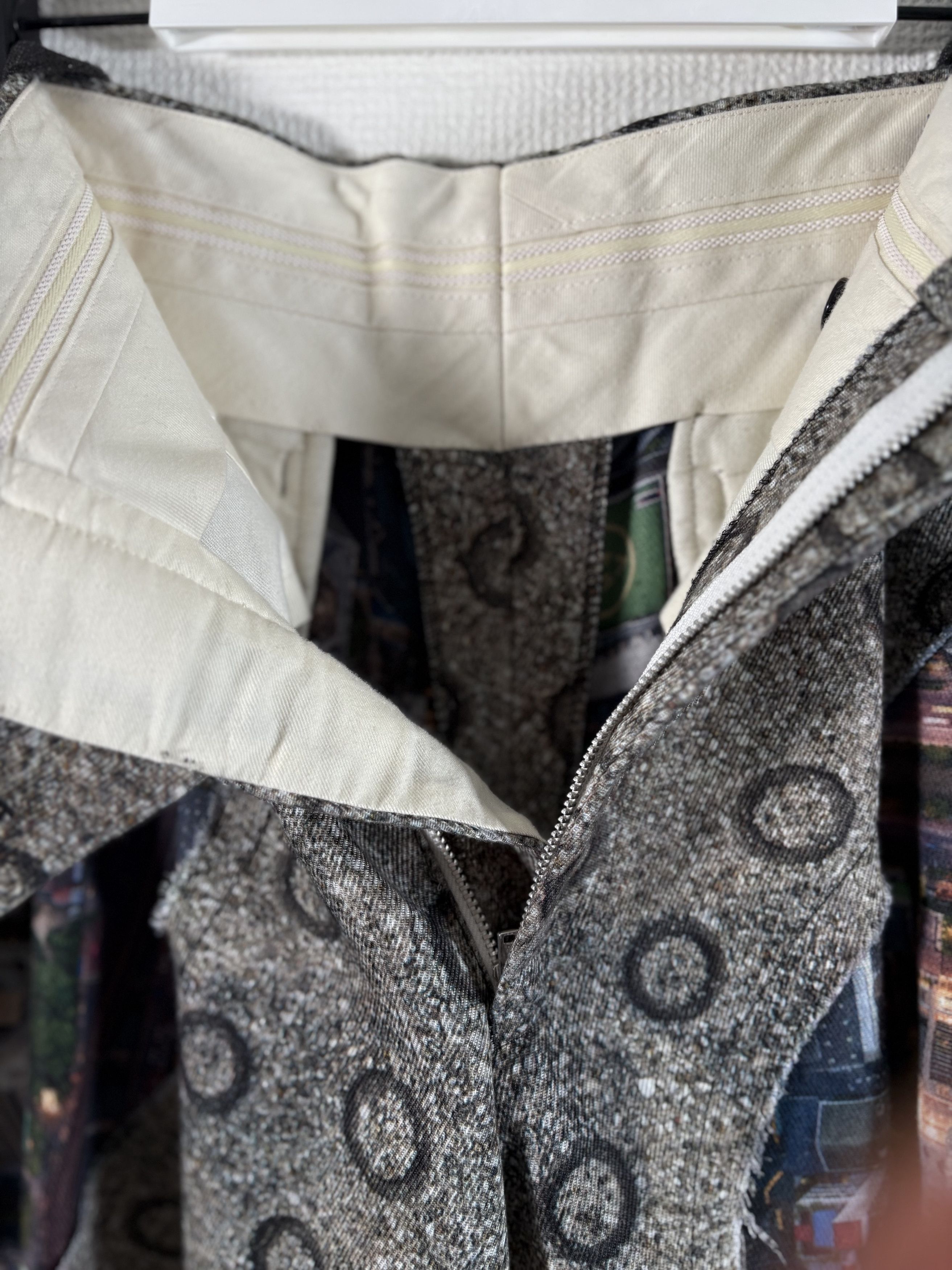 Comme des Garcons Homme Plus AD2018 Comme des Garcons Homme Plus Print Half Pants Size US 30 / EU 46 - 6 Thumbnail