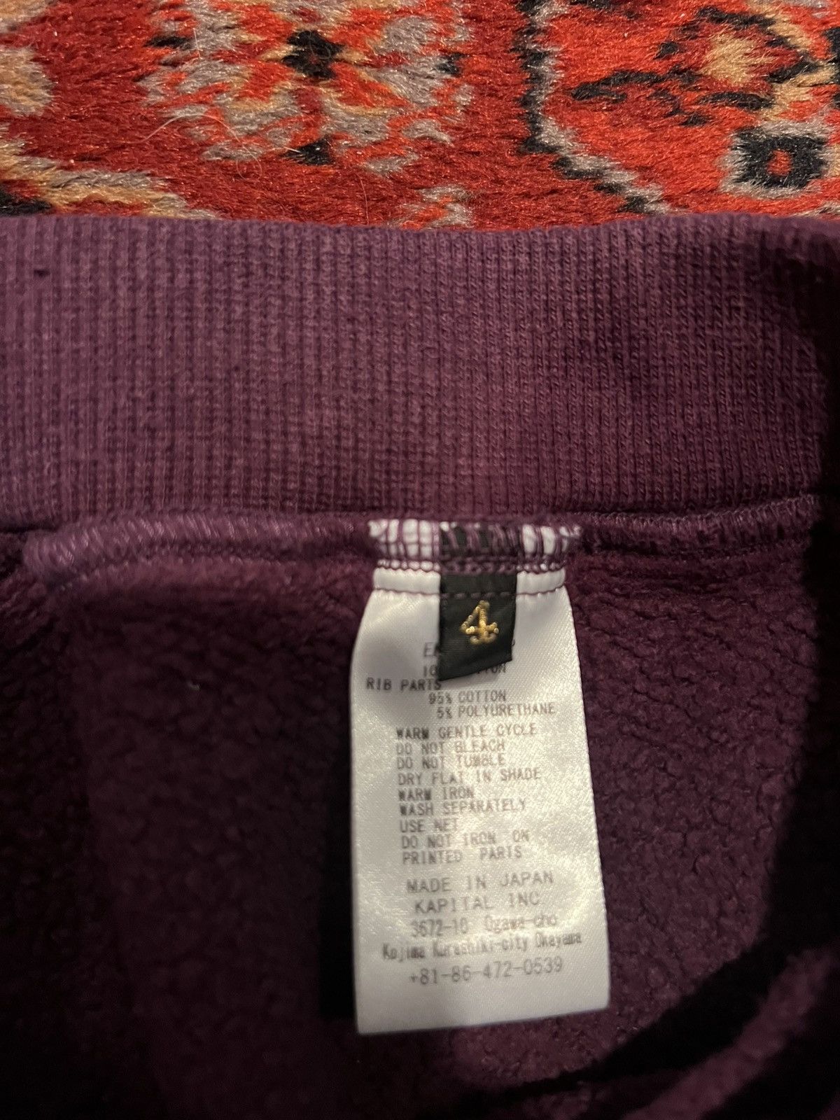 Kapital × Kapital Kountry Kapital fleece flared sweatpants (kountry print) Size US 34 / EU 50 - 6 Thumbnail