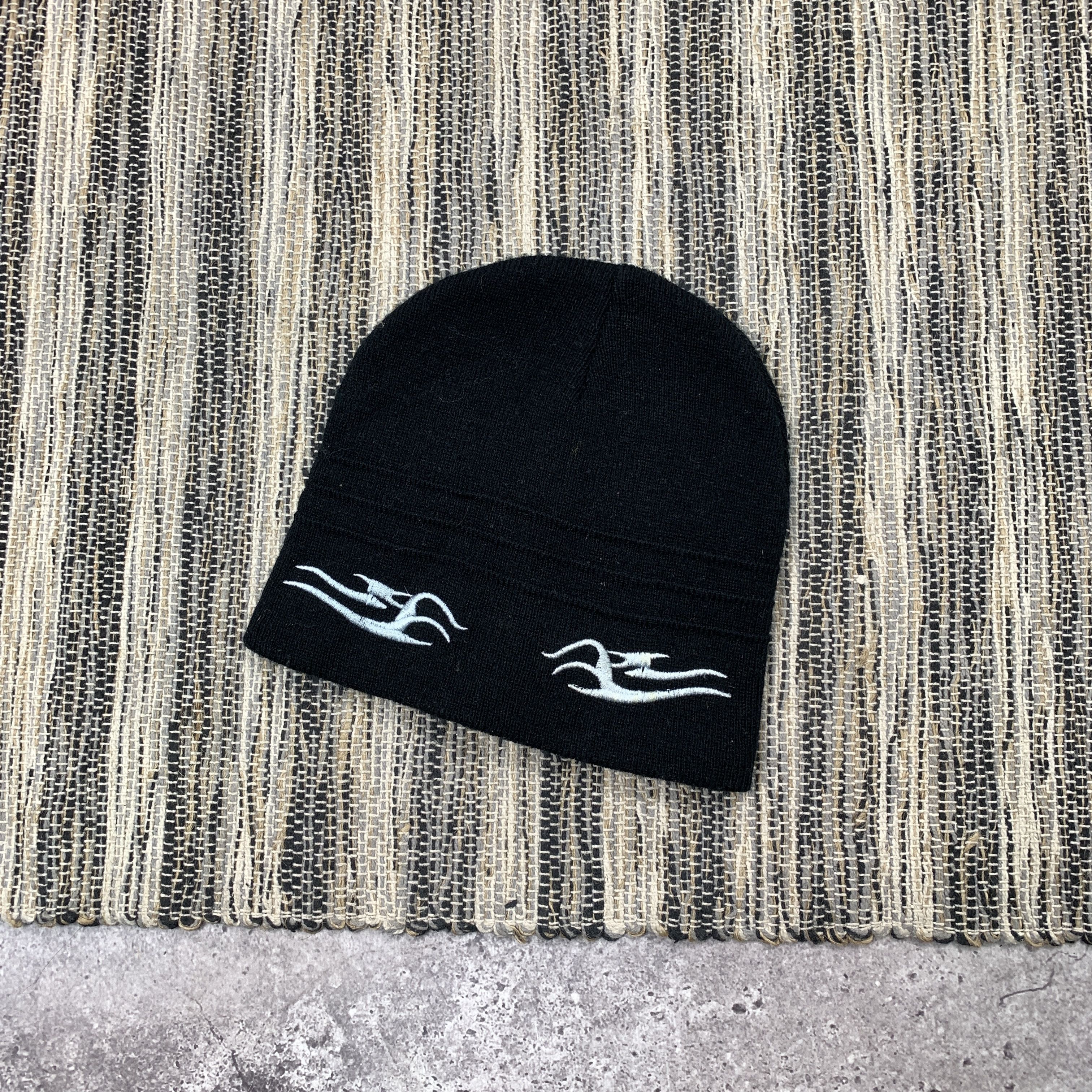 Japanese Brand Vintage Tribal Avantgarde Y2K Black Beanie Winter Hat Size ONE SIZE - 1 Thumbnail