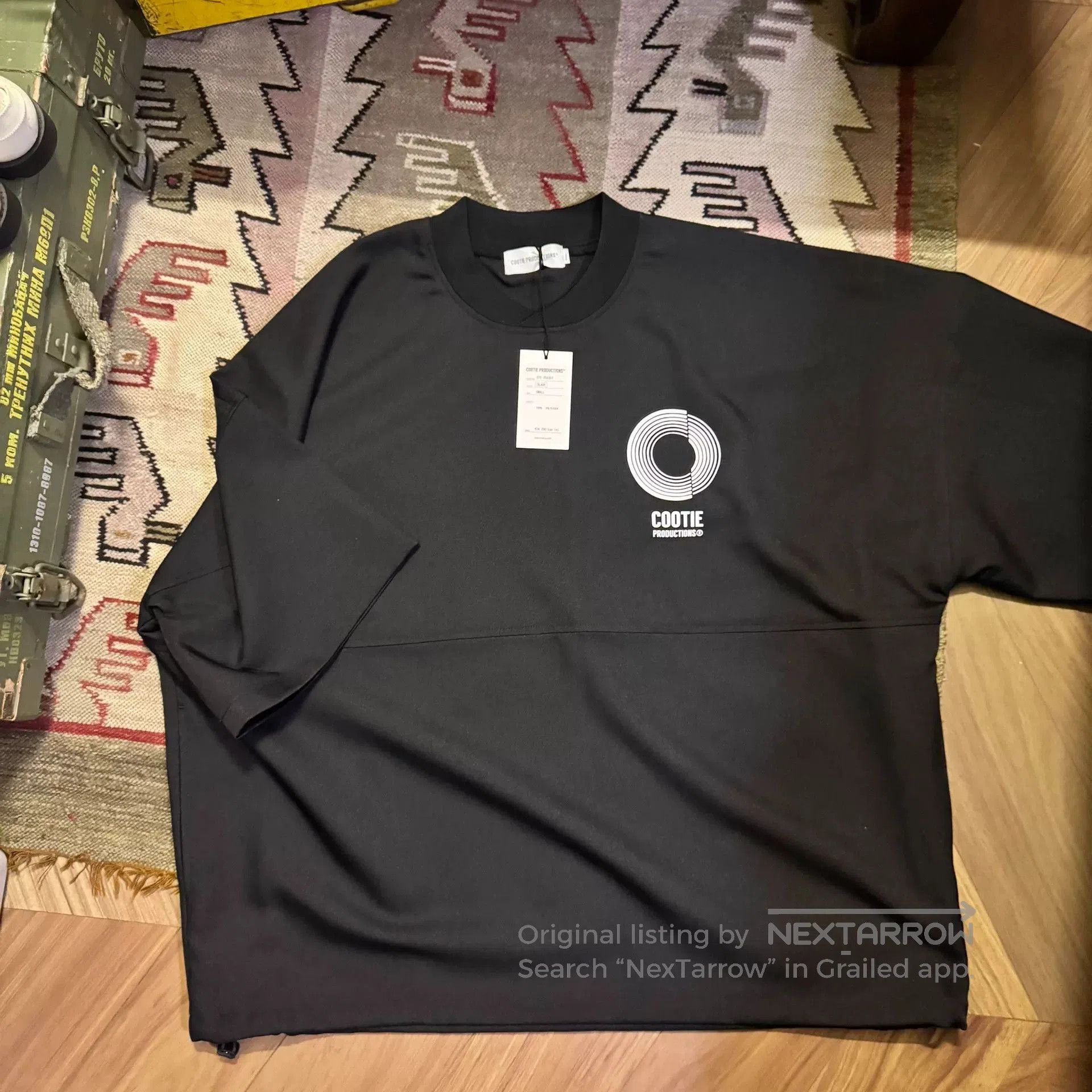 Japanese Brand Cootie Polyester Twill Football Top. Size US M / EU 48-50 / 2 - 1 Thumbnail