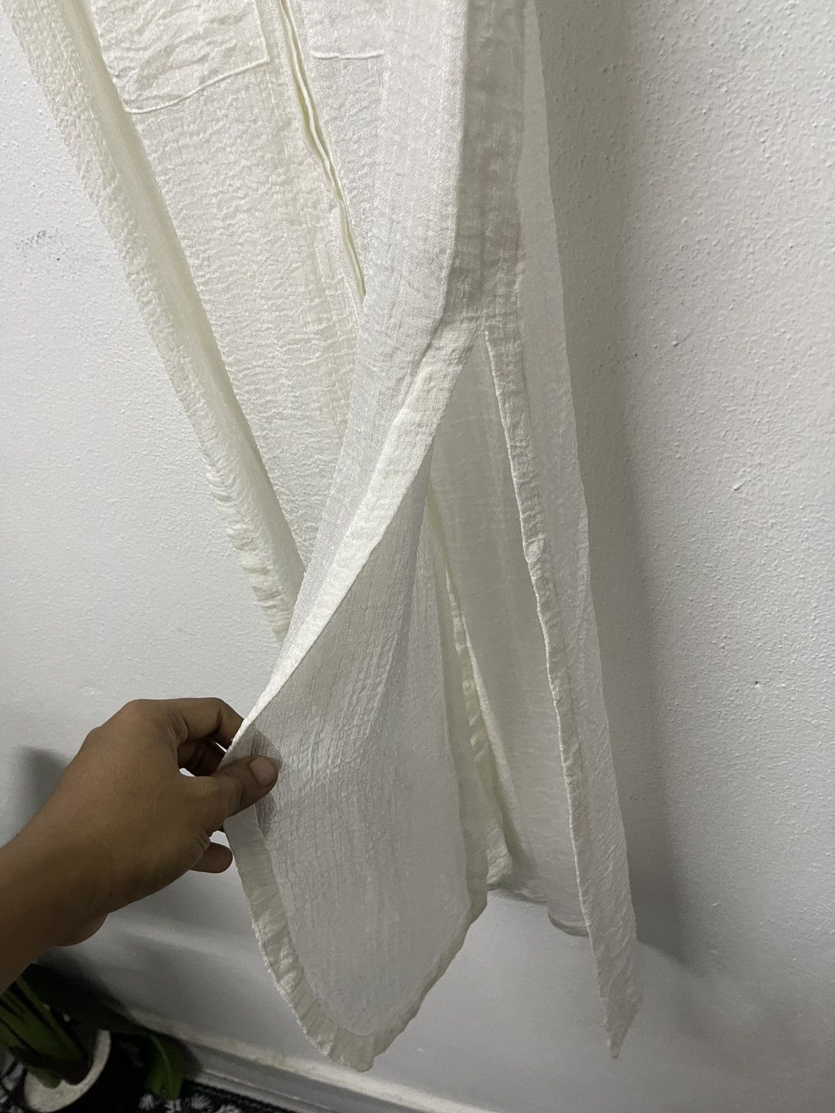 Helmut Lang VINTAGE HELMUT LANG MAXI BUTTON UP DRESS RARE Size M / US 6-8 / IT 42-44 - 8 Thumbnail