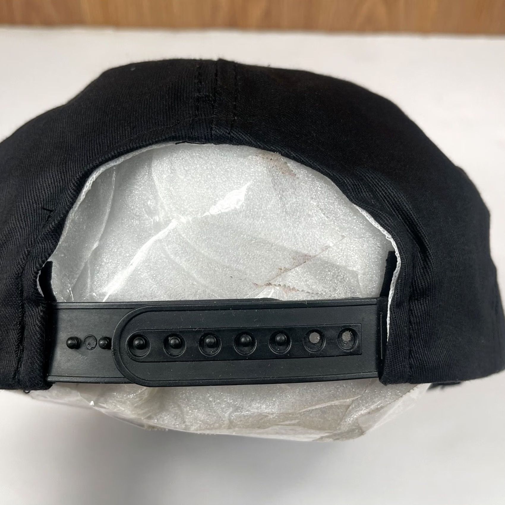 Roper VINTAGE Unbranded TransLease Rope SnapBack Trucker Hat Cap Black Adjustable Mens Size ONE SIZE - 7 Thumbnail