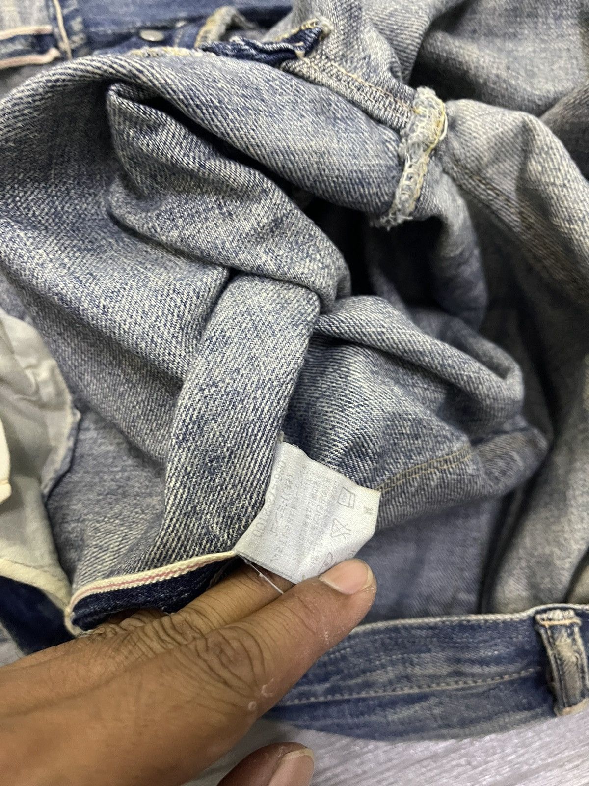 Spellbound Vintage spellbound Japan selvedges distressed denim Size US 32 / EU 48 - 8 Thumbnail