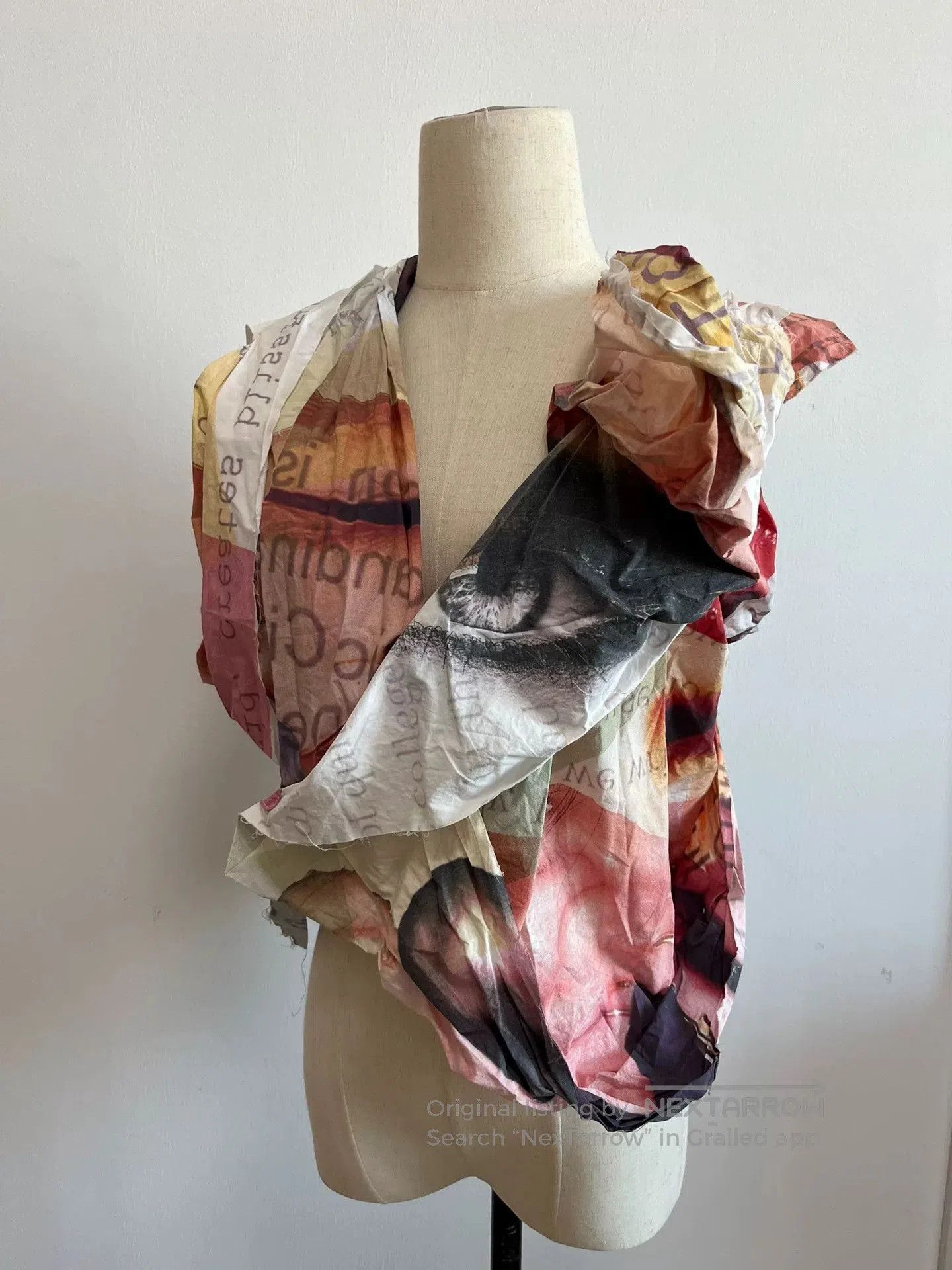 Nozomi Ishiguro Nozomi Ishiguro 2013SS Asymmetrical Portrait Top. Size S / US 4 / IT 40 - 6 Thumbnail