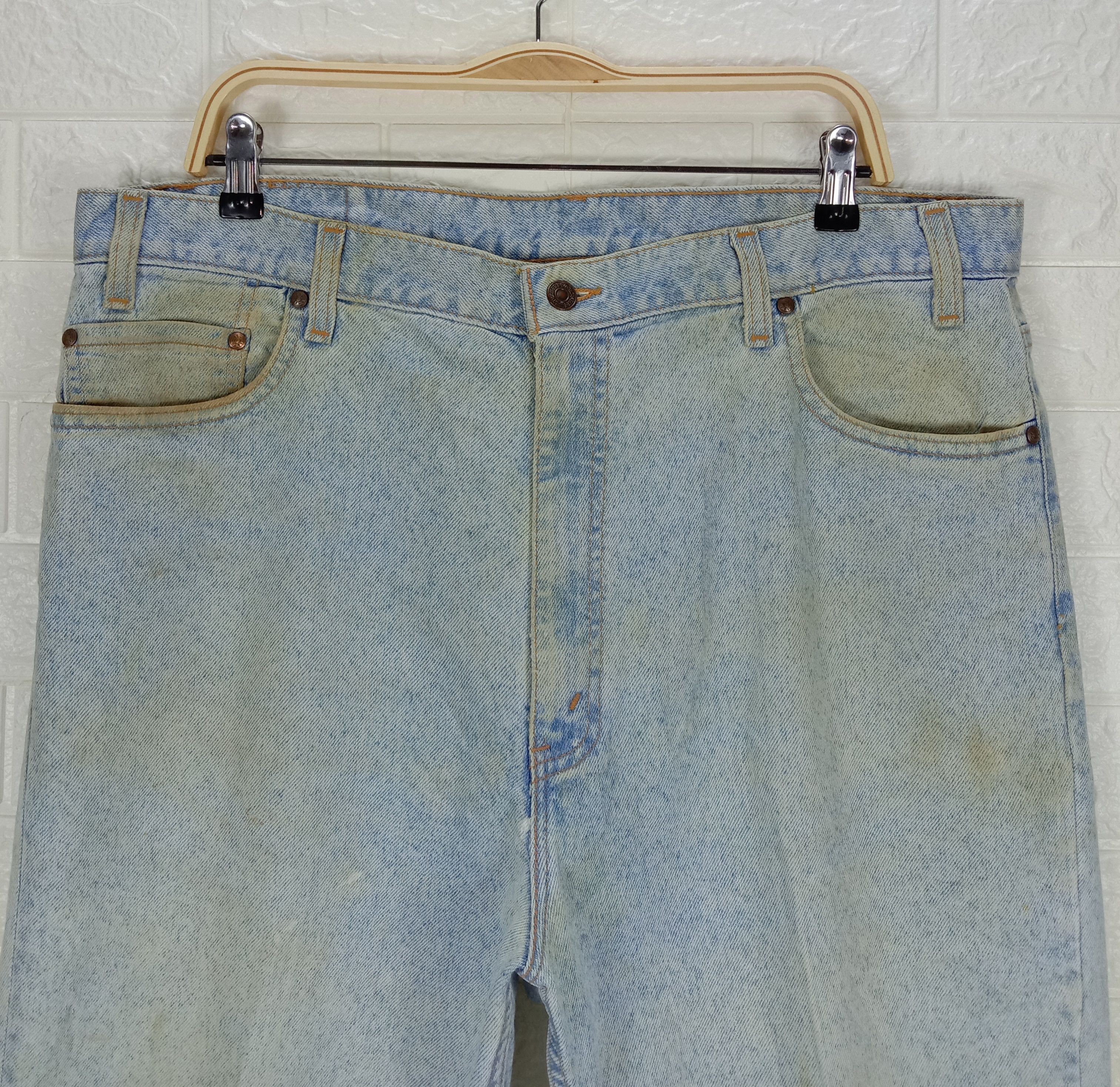 Levi's Vintage 90s Levi's 540 Jeans Light Wash Relaxed Fit Denim Size US 39 - 2 Thumbnail