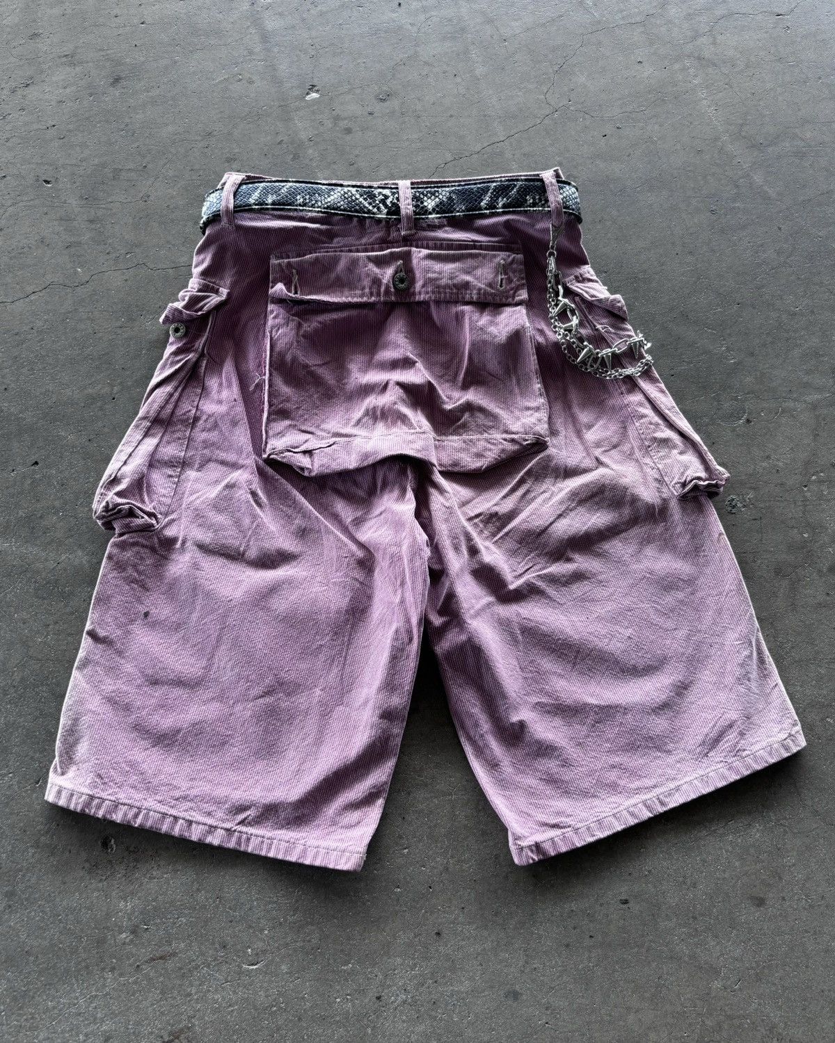 Japanese Brand *Sample Blue way Monkey Cargo Pants Size US 29 - 6 Thumbnail
