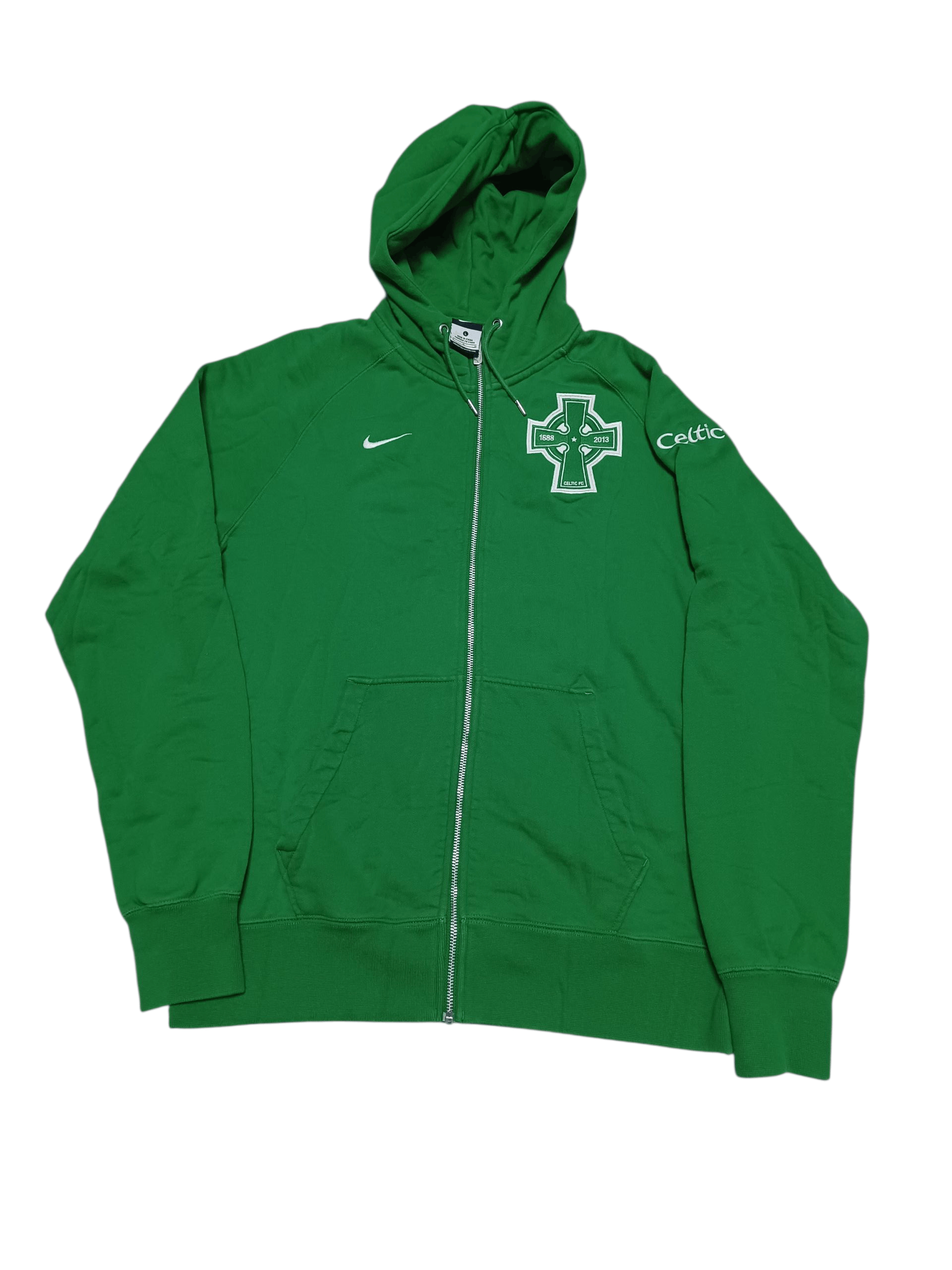 Nike CELTIC GLASGOW NIKE VINTAGE LIMITED EDITION ZIP HOODIE Size US L / EU 52-54 / 3 - 1 Thumbnail