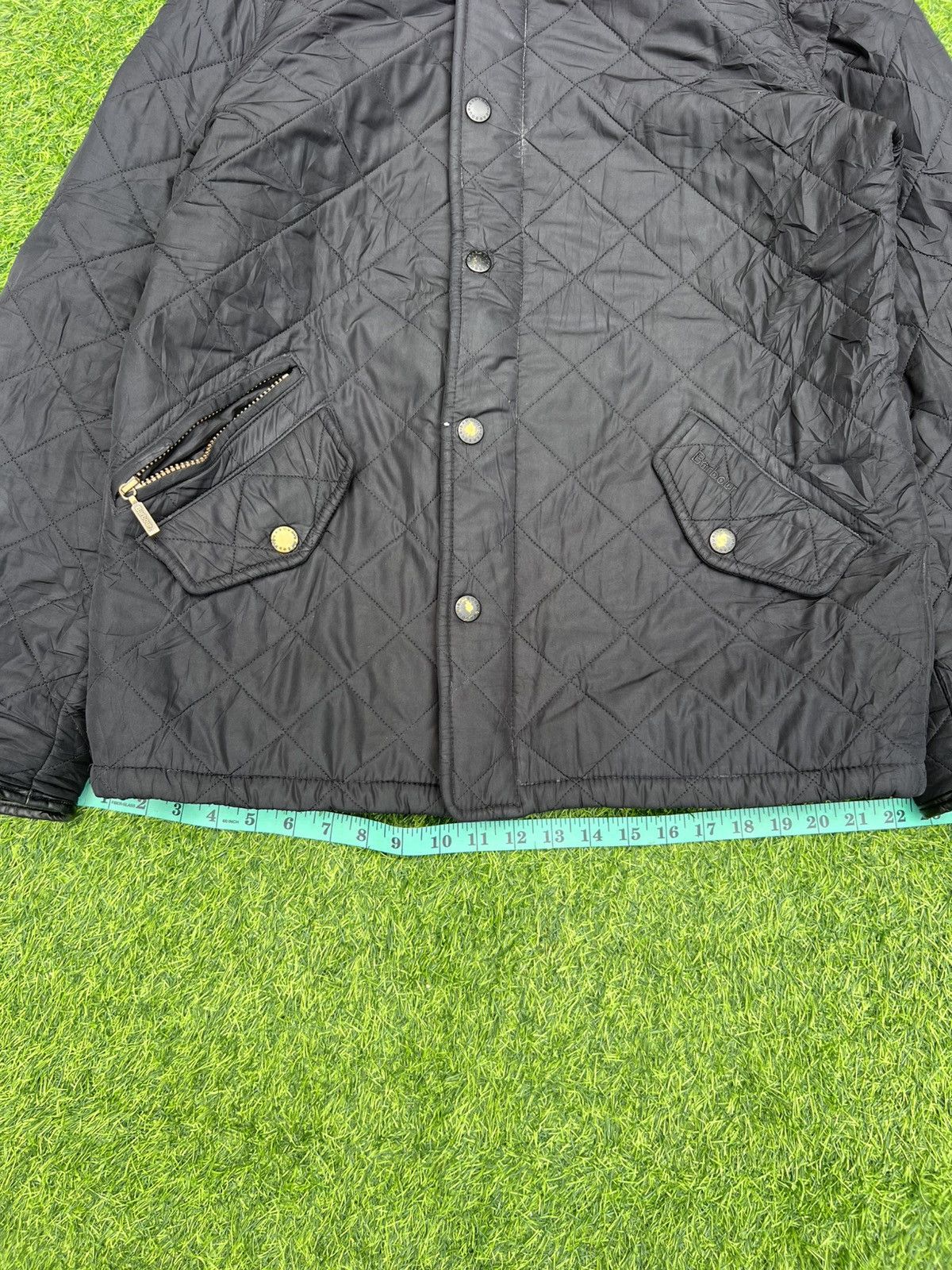 Barbour Barbour Powell Quilted Jacket medium– Black(worn few times) Size US M / EU 48-50 / 2 - 15 Thumbnail