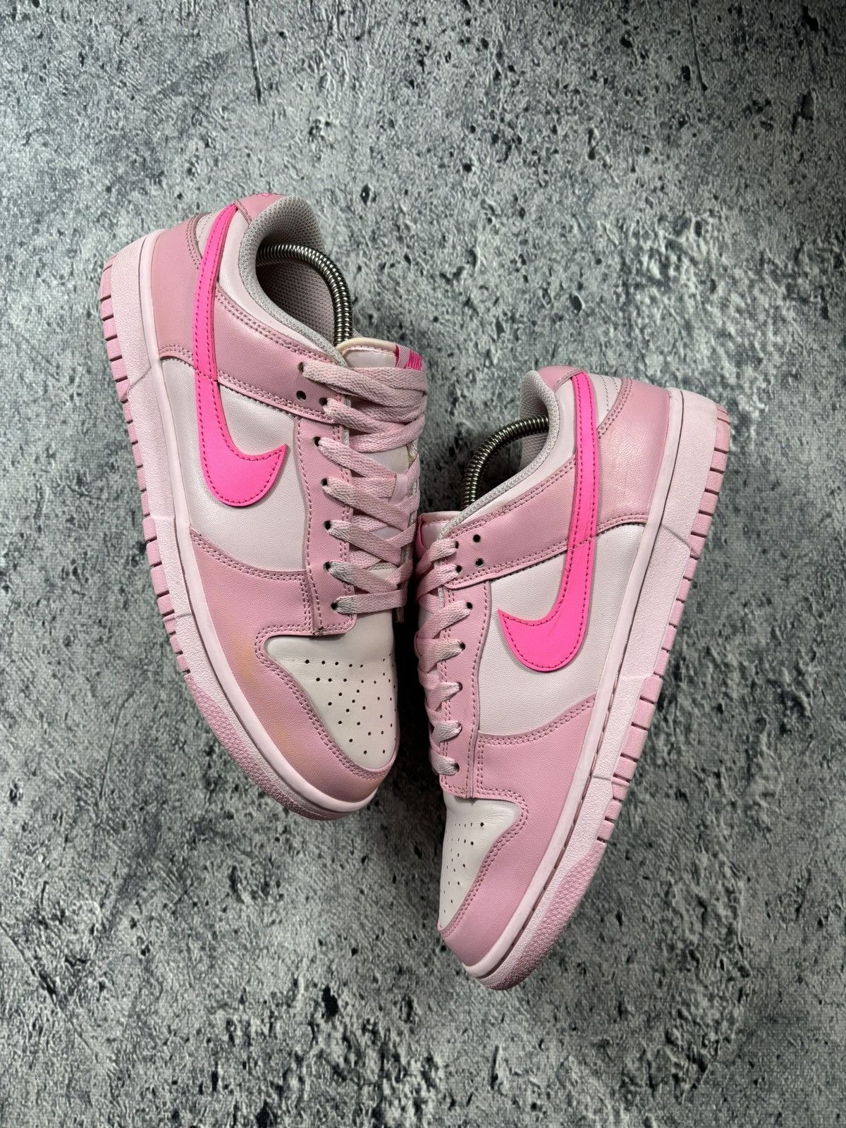NIKE DUNK LOW TRIPLE PINK MEN'S LEATHER SHOES SNEAKERS Y2K