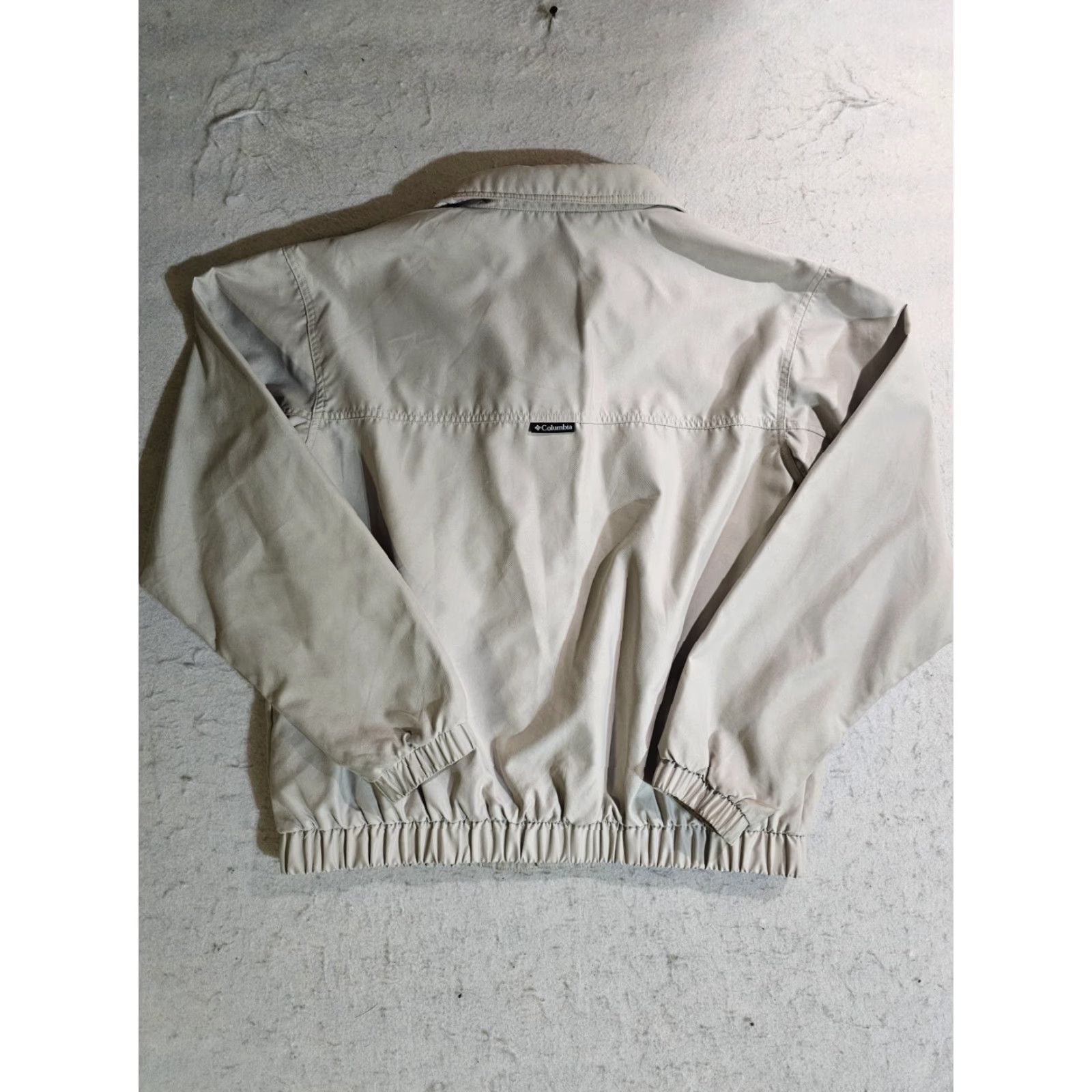 Vintage Columbia Sportswear x Cirrus Airplanes Windbreaker Jacket Full Zip Mens Size XL Beige Size L / US 10 / IT 46 - 7 Thumbnail