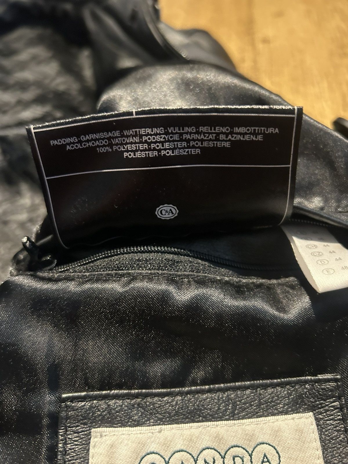 C&A Vintage Nappa Leather coat by CANDA C&A Size XL / US 12-14 / IT 48-50 - 10 Thumbnail