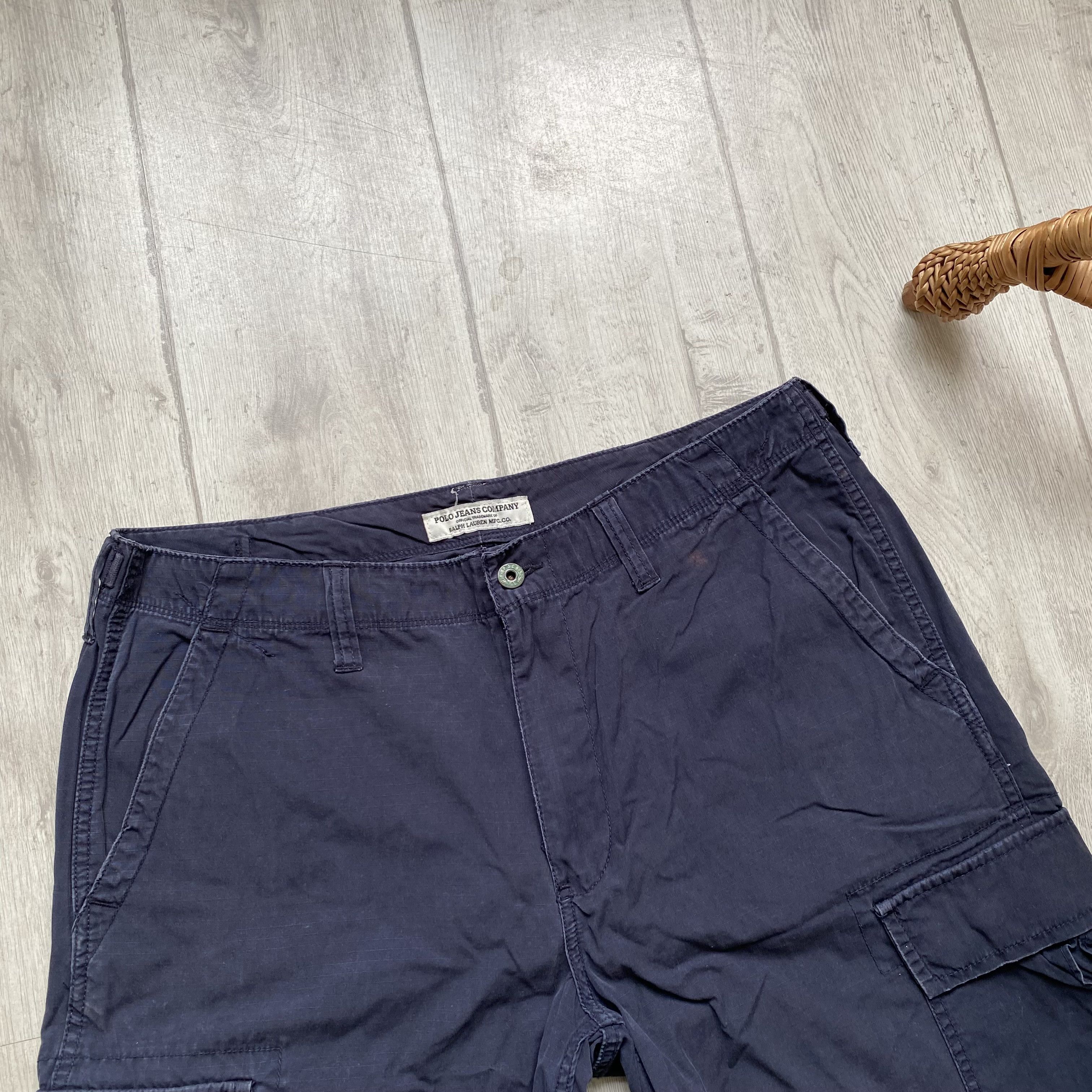 Polo Ralph Lauren Vintage 90s Polo jeans Company cargo baggy shorts Size US 34 / EU 50 - 3 Thumbnail