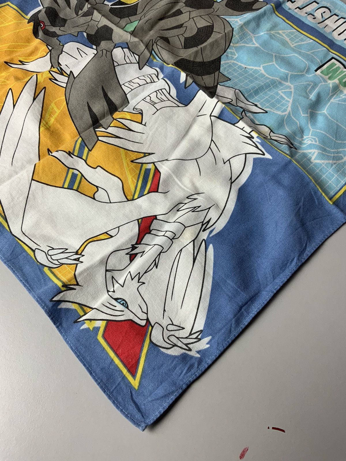 Nintendo Pokemon Zekrom Reshiram Handkerchief Size ONE SIZE - 6 Thumbnail