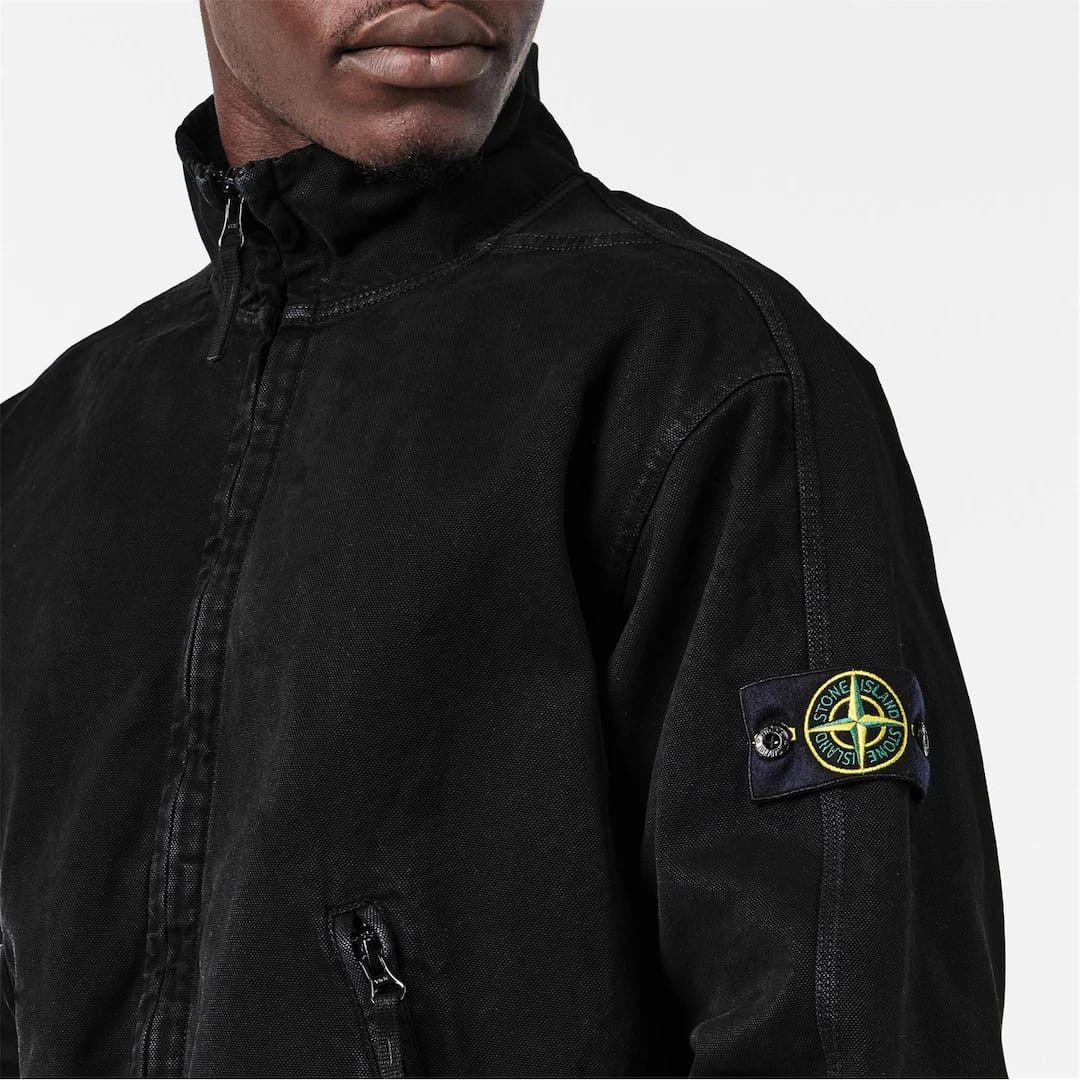 Stone Island o1g2r1mq0526 Oversized Track Jacket in Black Size US XXL / EU 58 / 5 - 4 Thumbnail